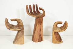 Set of Friedberg Style "Hand" Stools