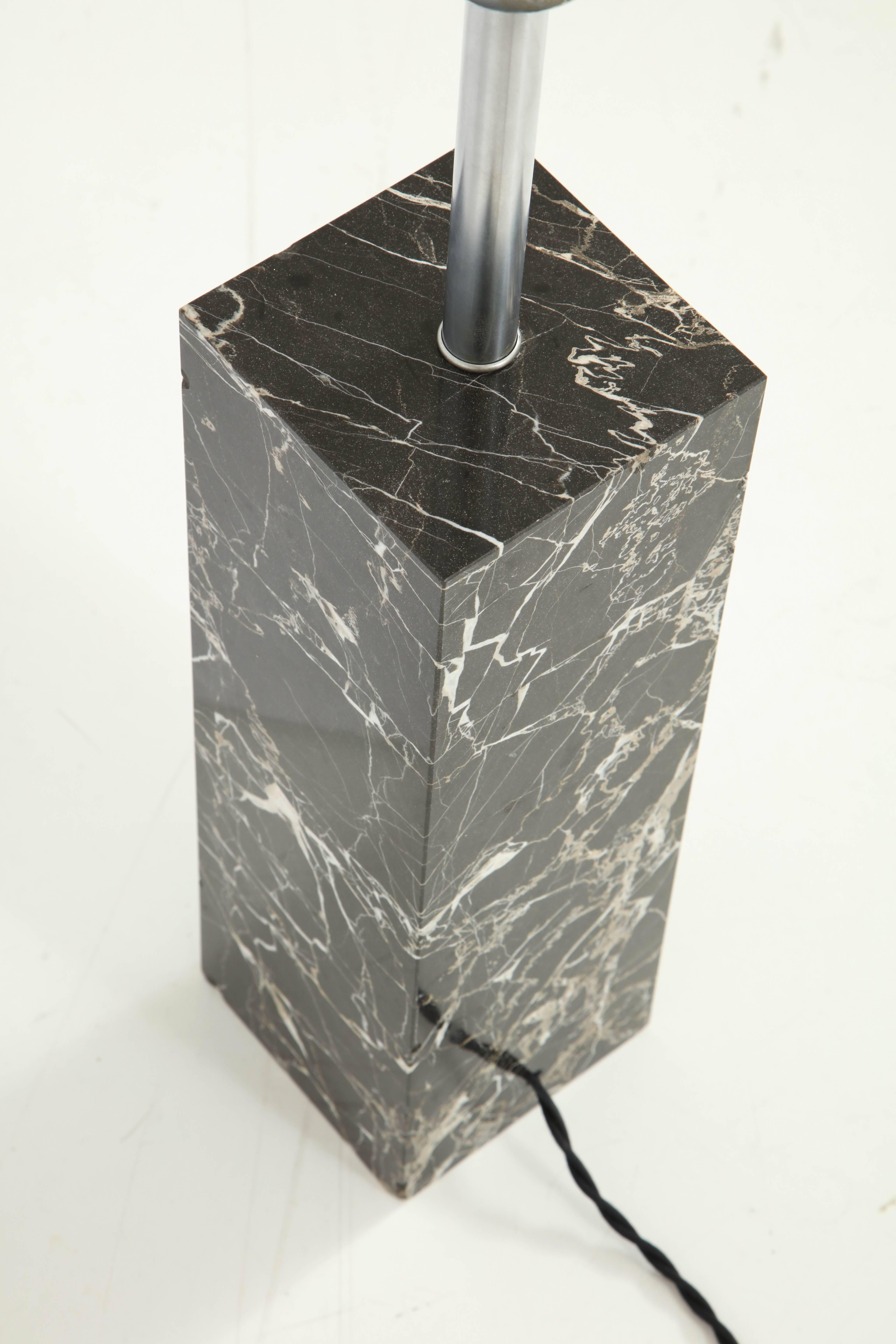 20th Century Large Marble Lamp by Nessen