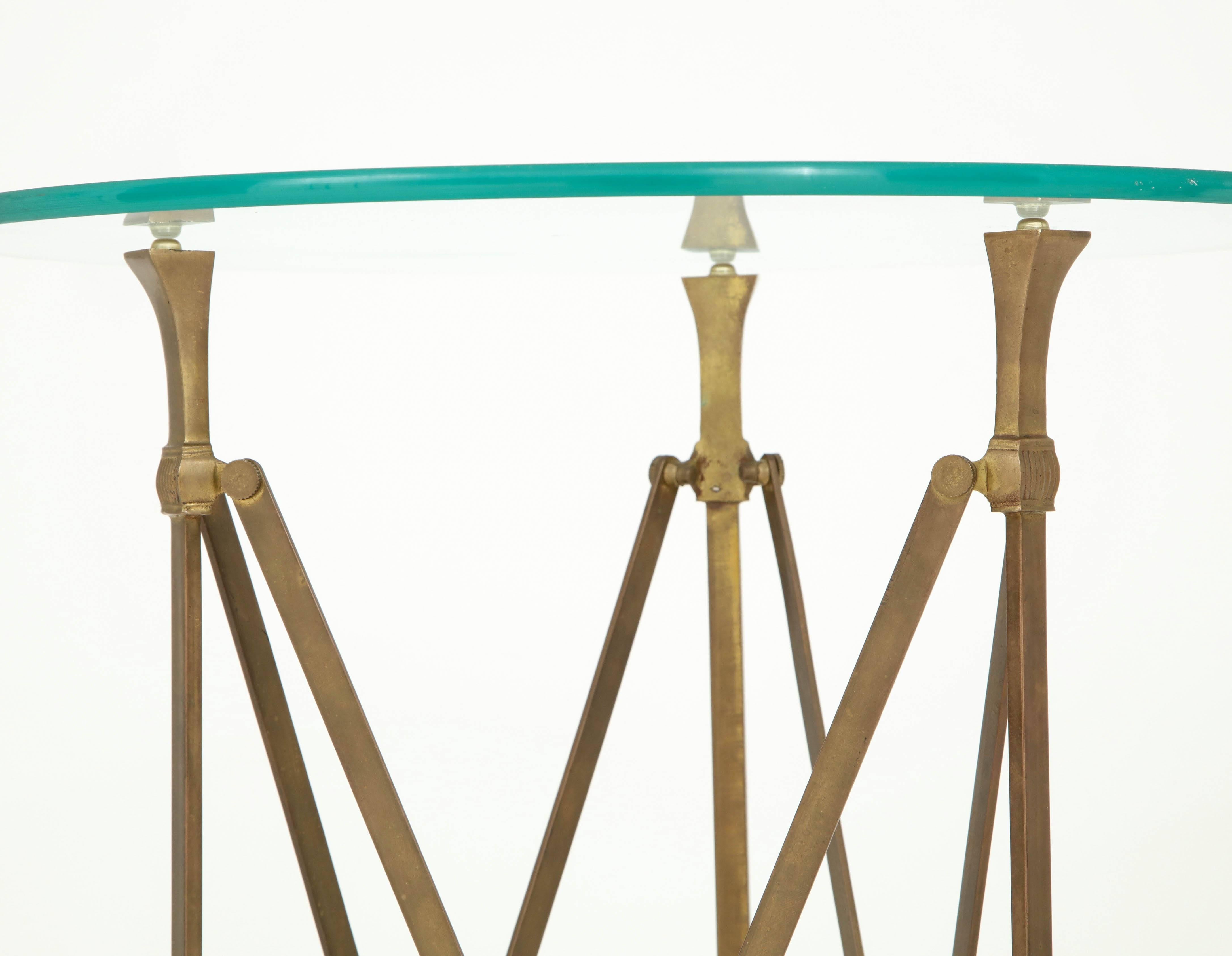 Pair of Neoclassical Side Tables Attributed to Jansen 1