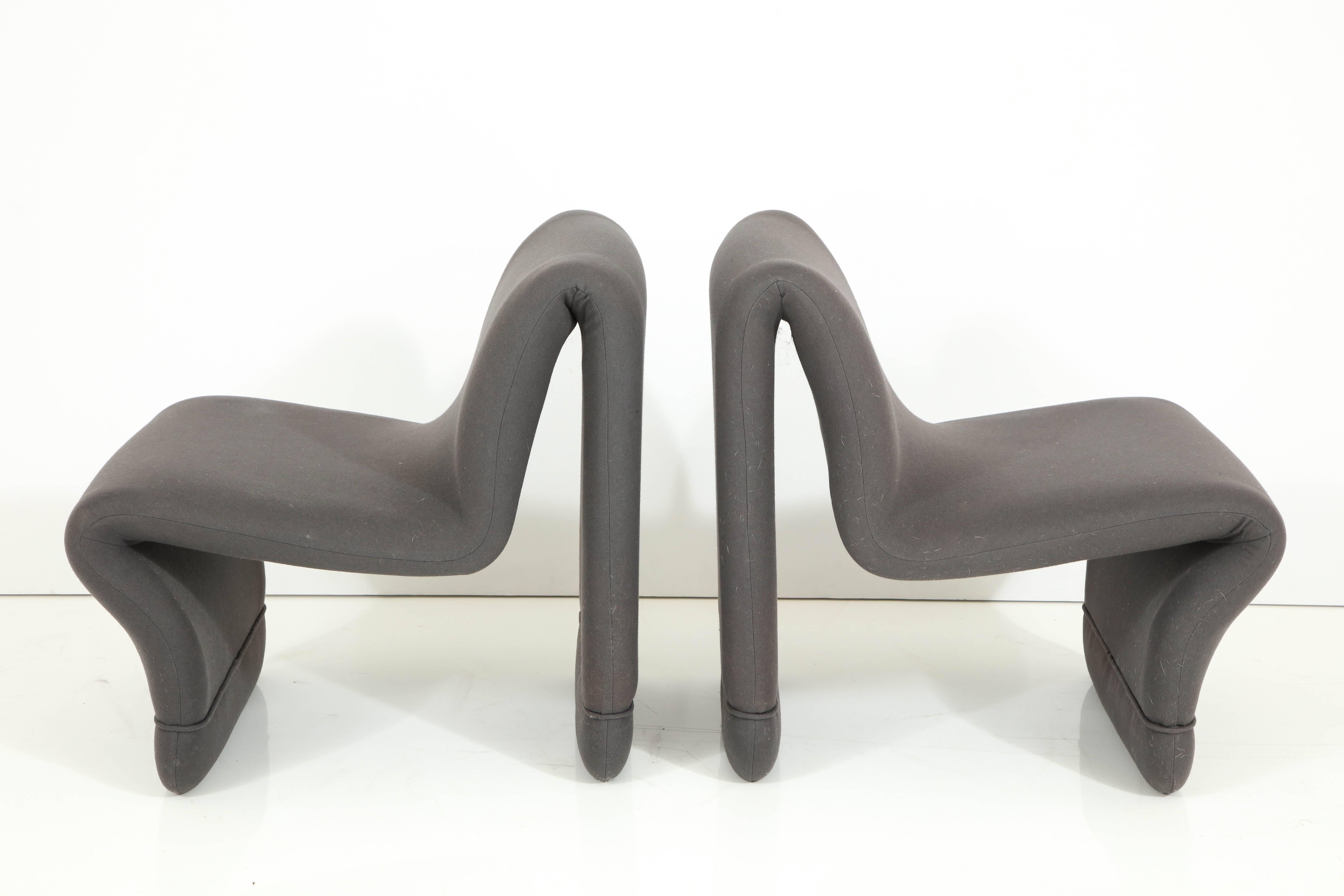 Space Age Pair of Chairs by Olivier Morgue