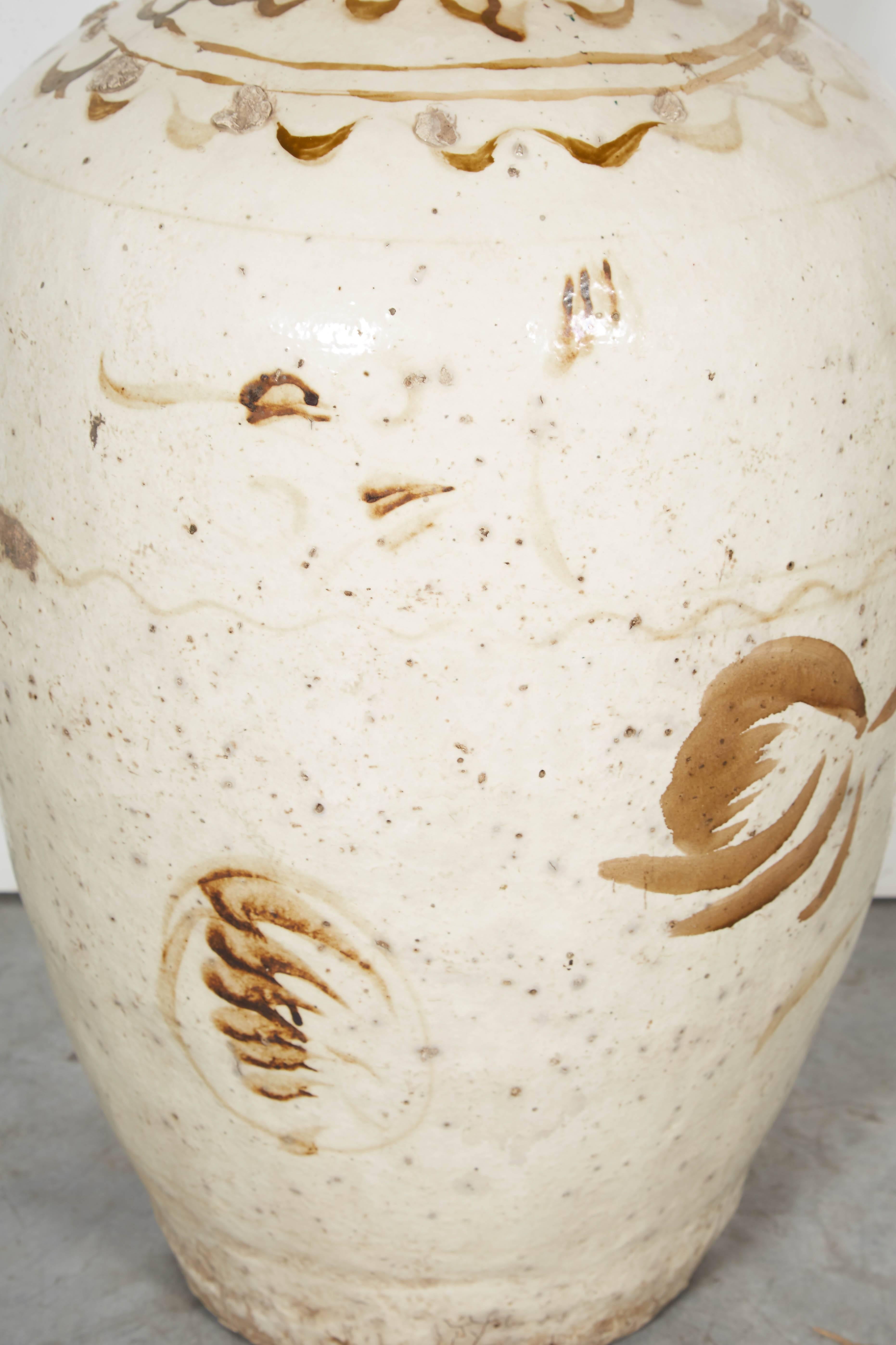 Early 19th Century Chinese Ceramic Wine Jar 5