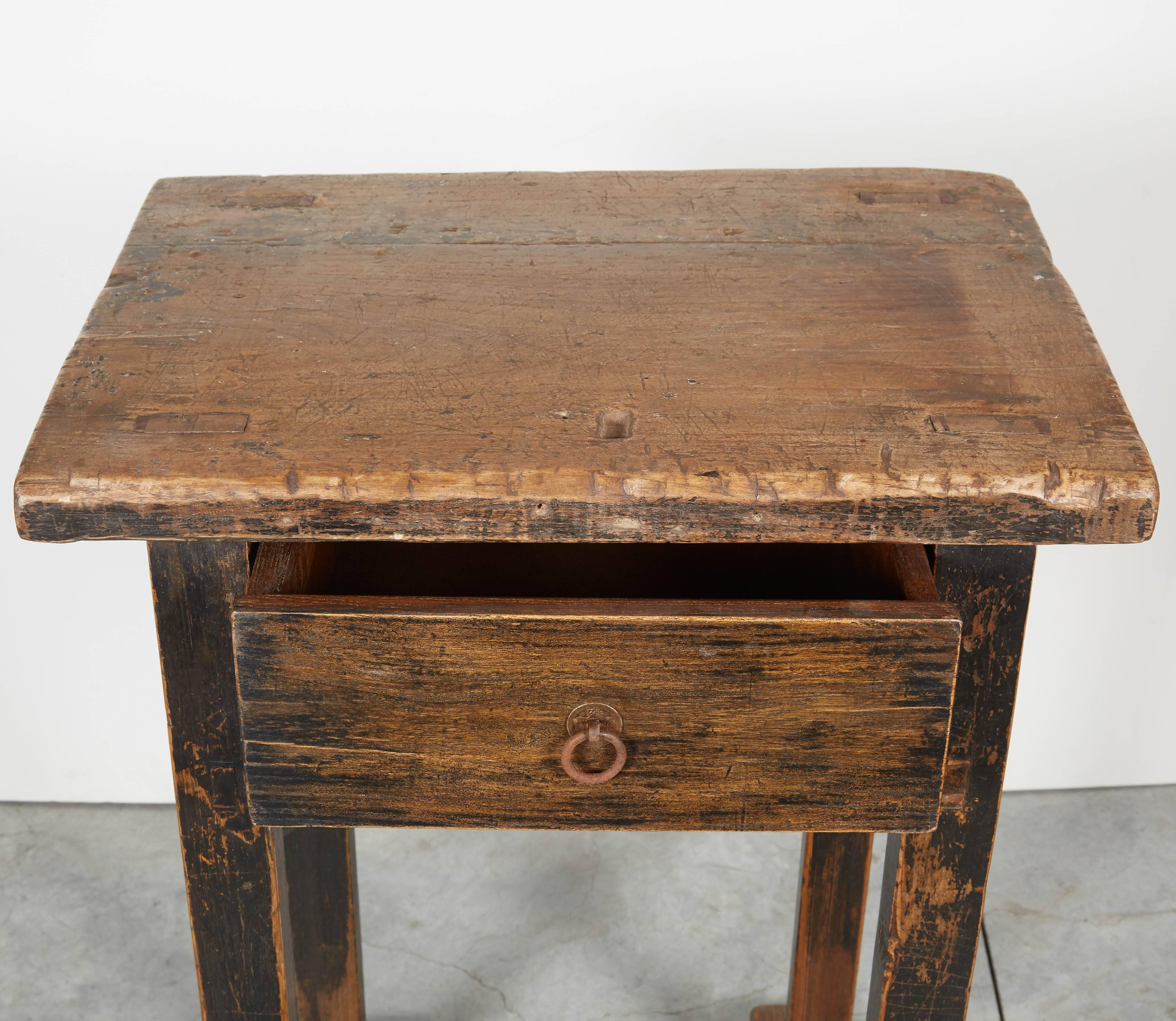 Wood Antique Chinese School Desk For Sale