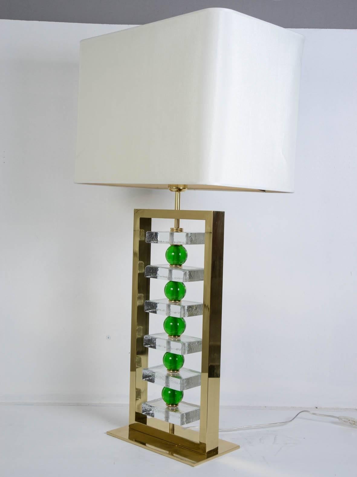 Lampen aus Muranoglas, Paar (Ende des 20. Jahrhunderts) im Angebot
