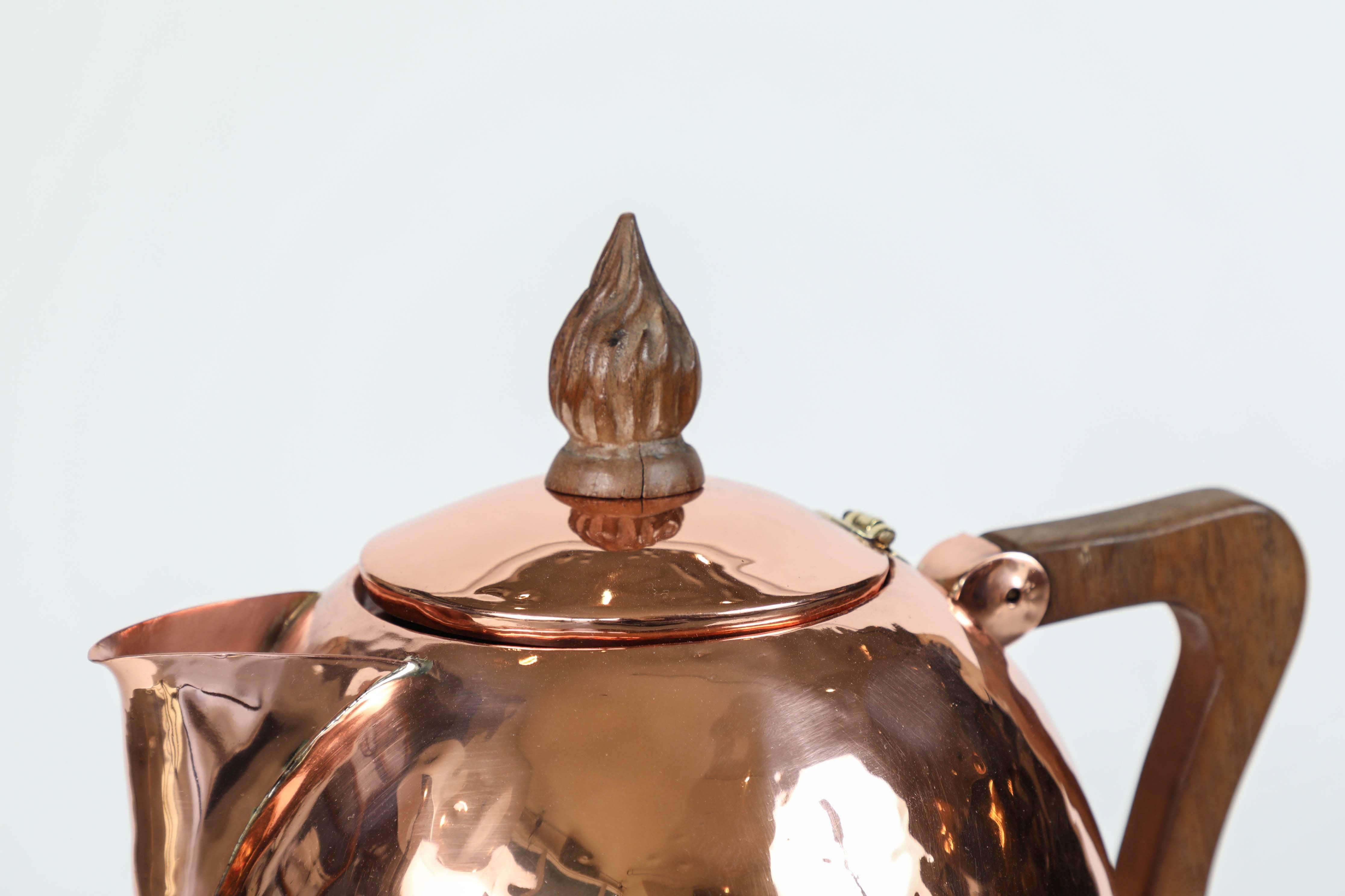 antique brass coffee urn