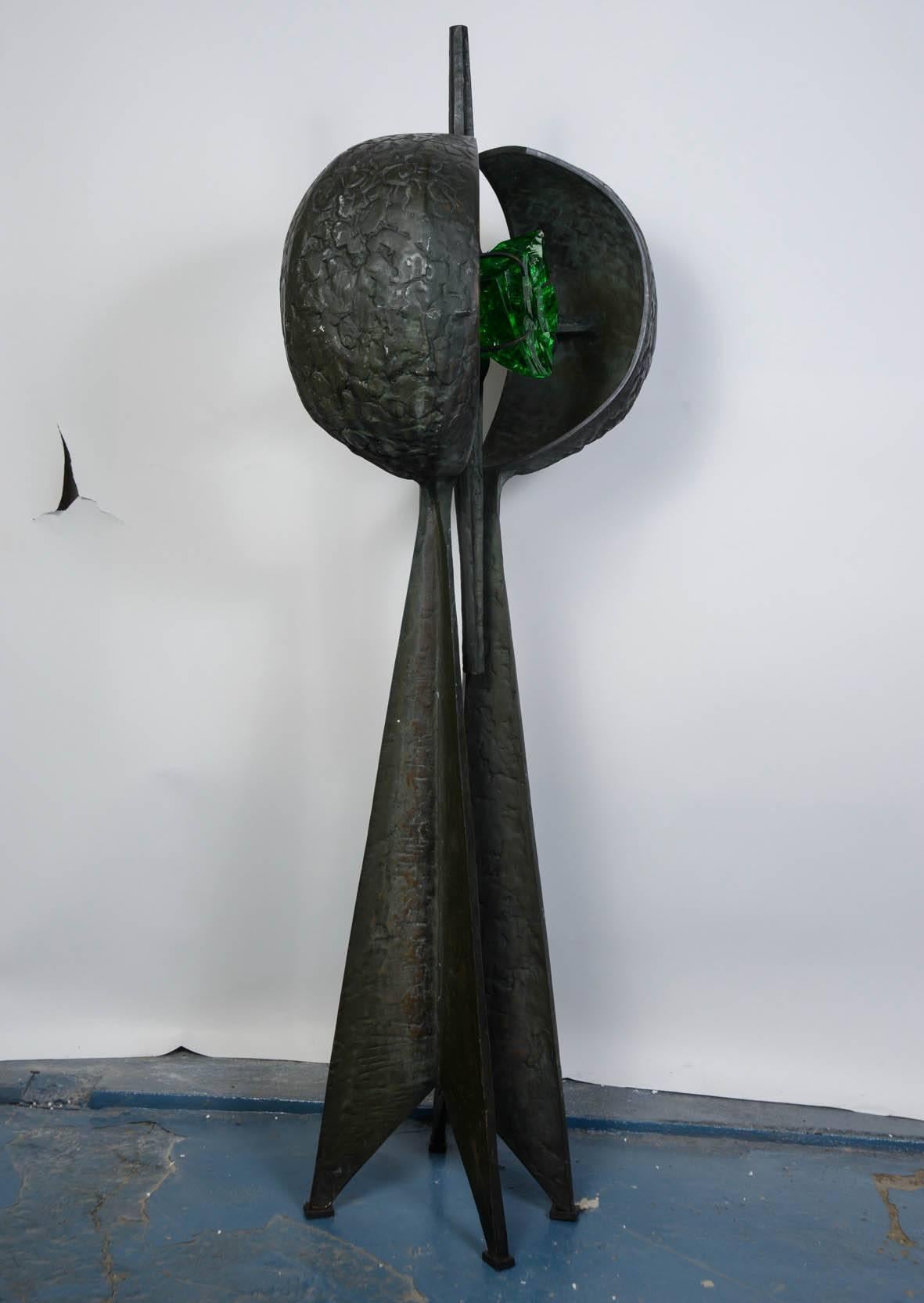 Late 20th Century Important Bronze Sculpture by Enzo Missoni