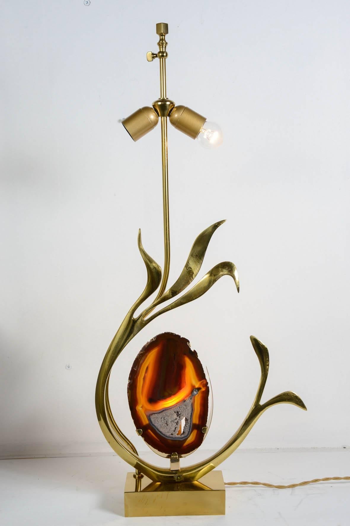 Paire de lampes conçues par Willy Daro en vente 2