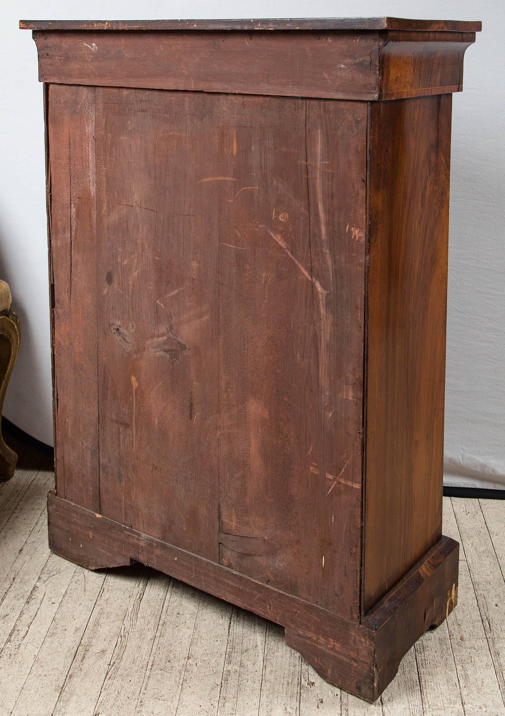 Victorian Period Single Glass Door Cabinet For Sale 2