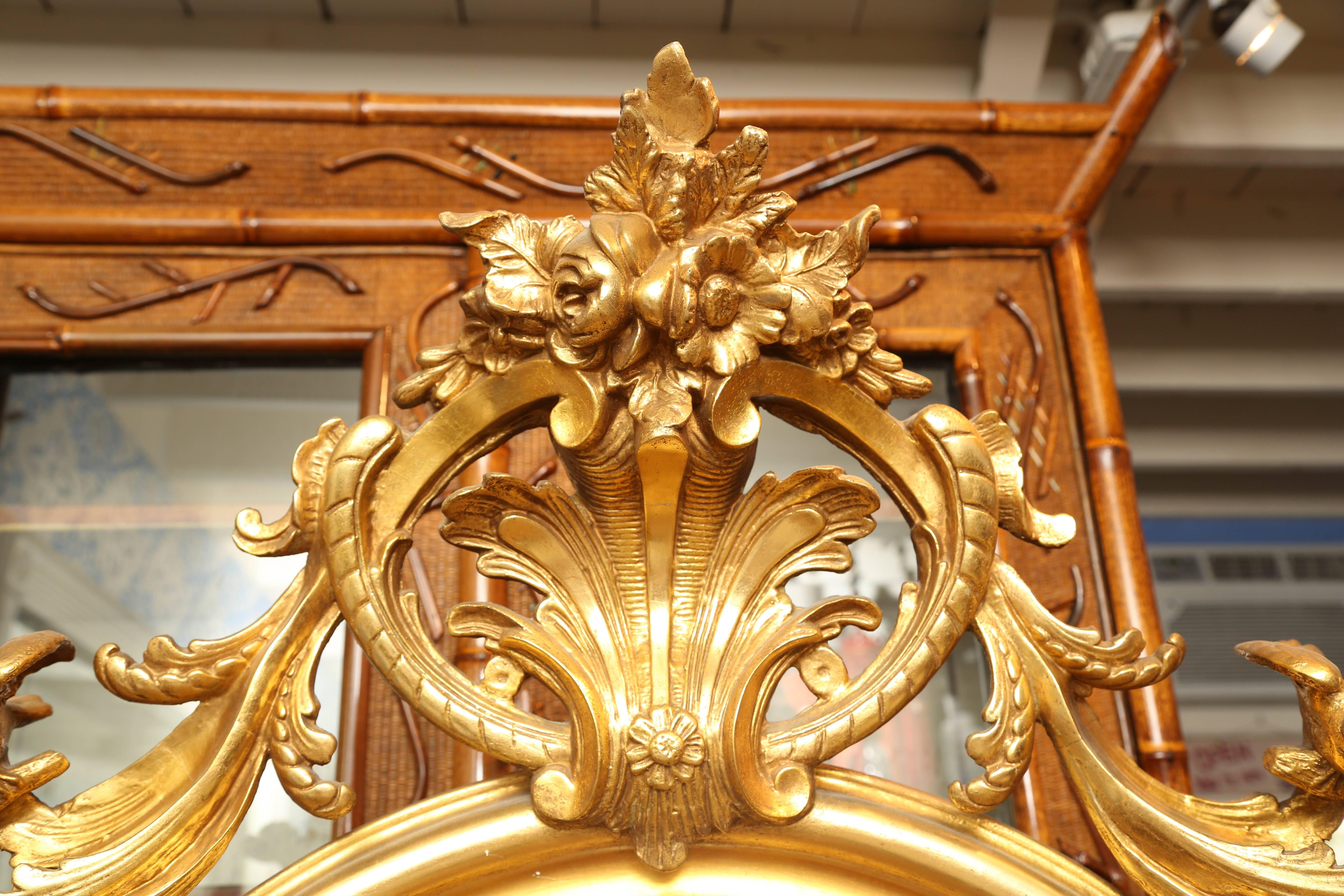 Superb French, 19th Century Giltwood Mirror 2