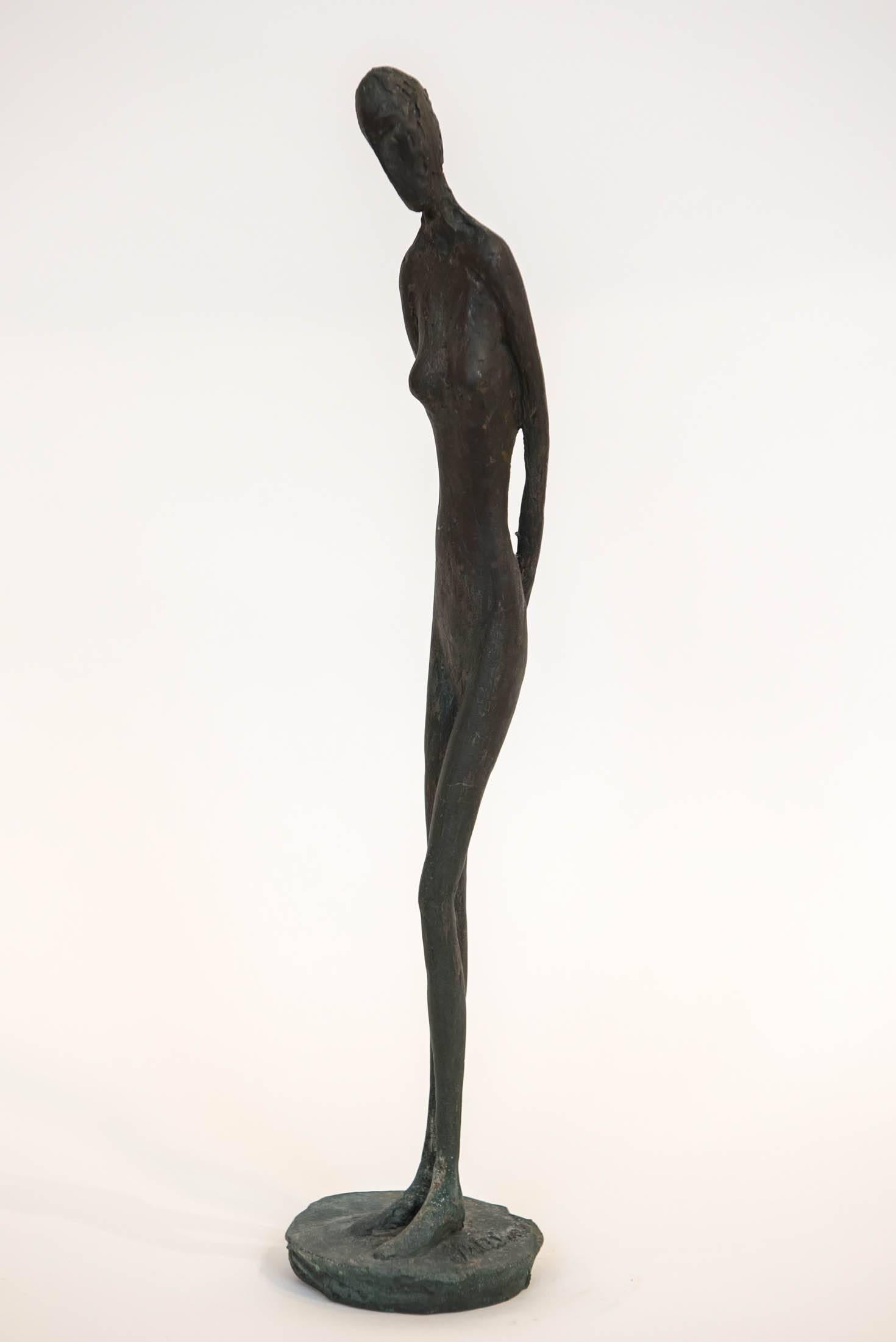 Bronze Figure of a Woman by Canadian Sculptor Jack Culiner 3