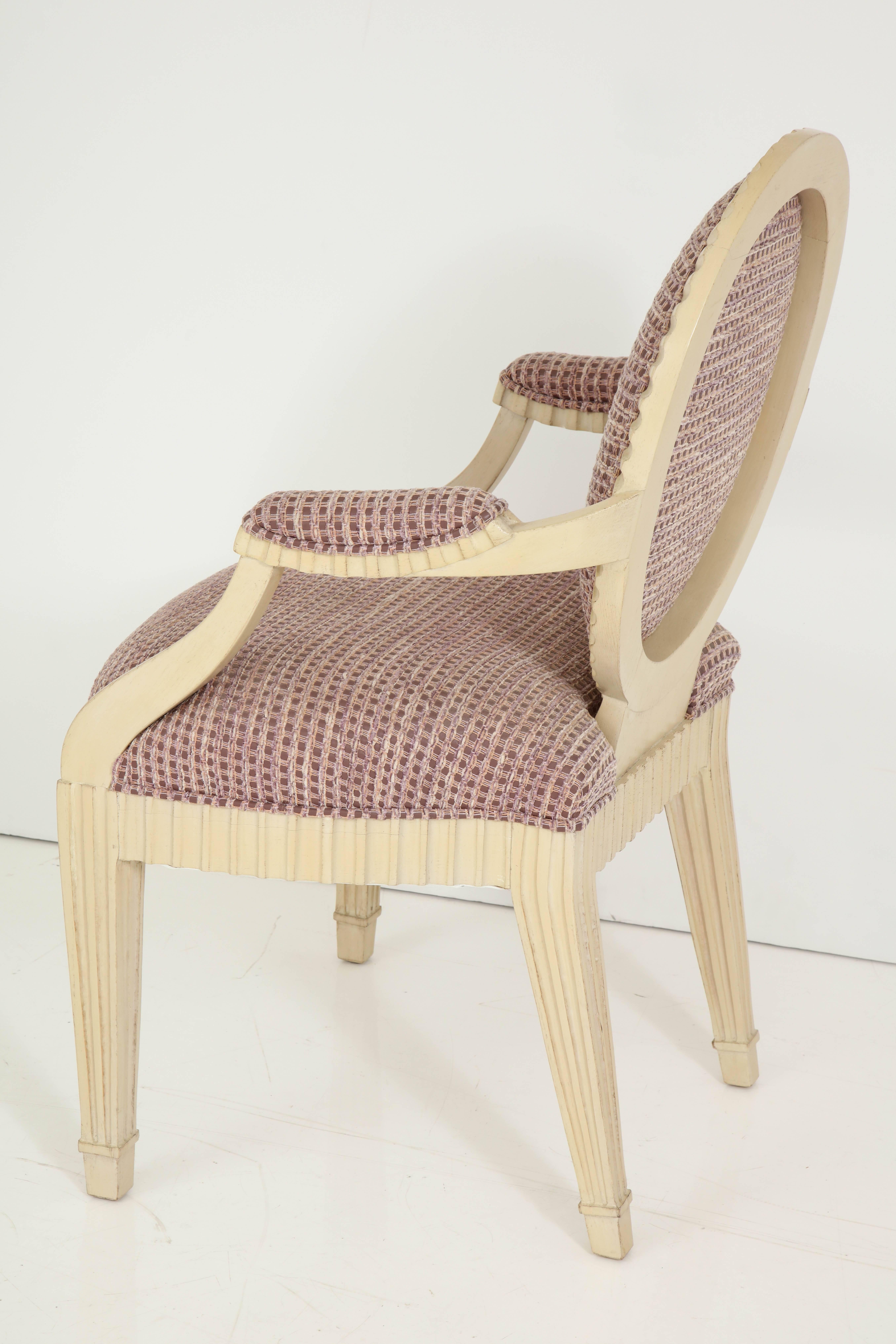 Pair of Custom Steve Chase Dining Chairs 2