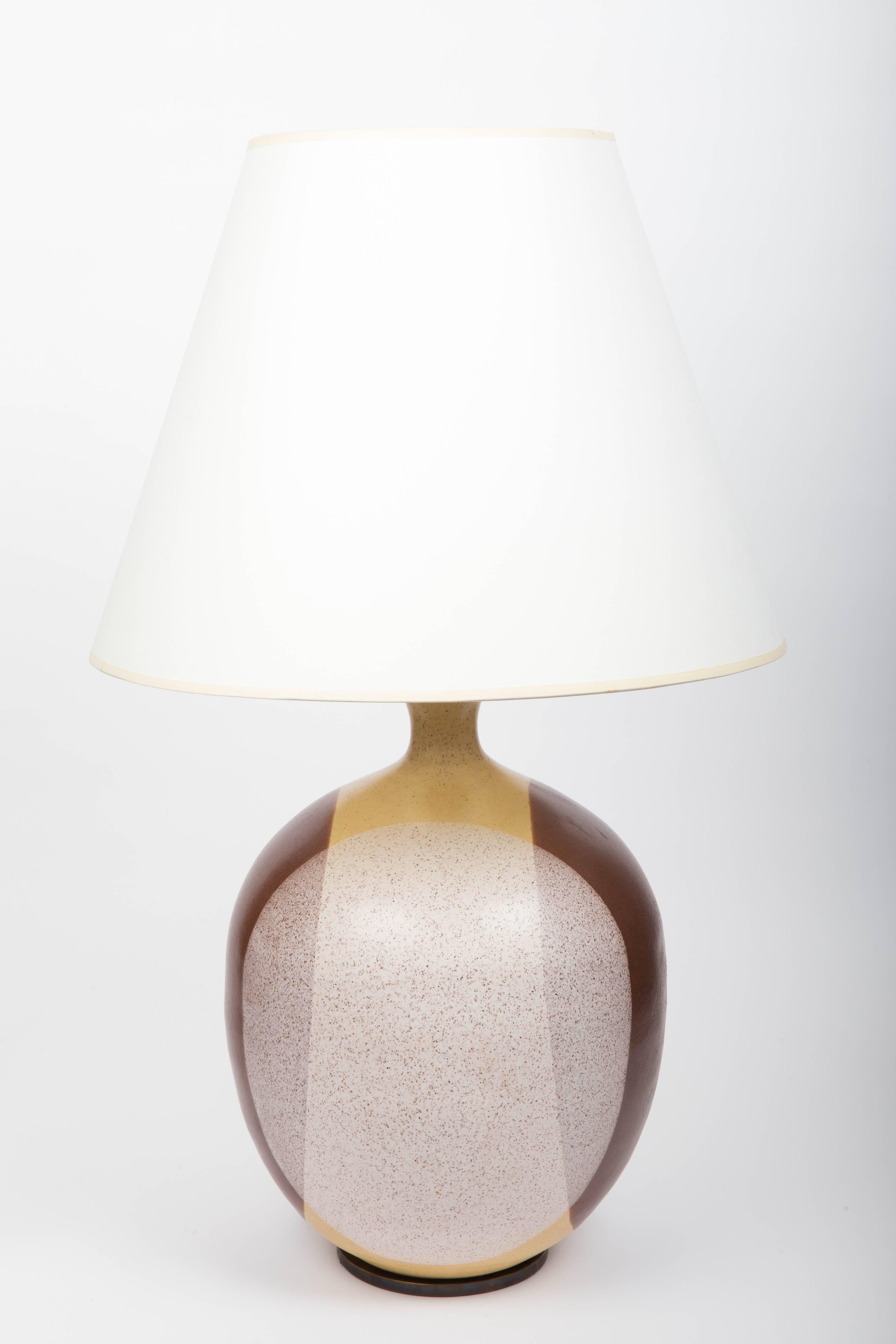 American Ceramic Lamp, Attributed to David Cressey