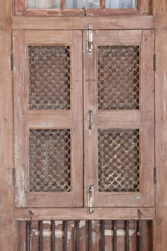 Early 19th Century Ornate Window from a Portuguese Colonial Church
