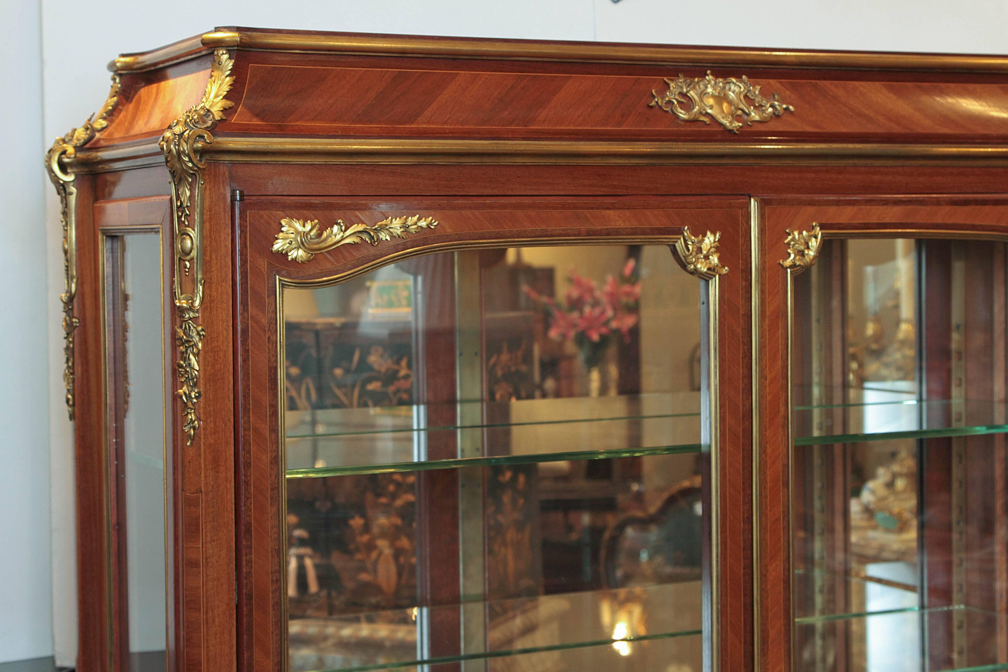 19th Century Fine Viewing Vitrine Signed G. Durand For Sale 2