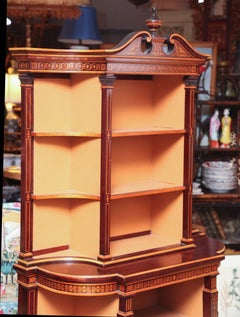 Superb Regency Display Cabinet