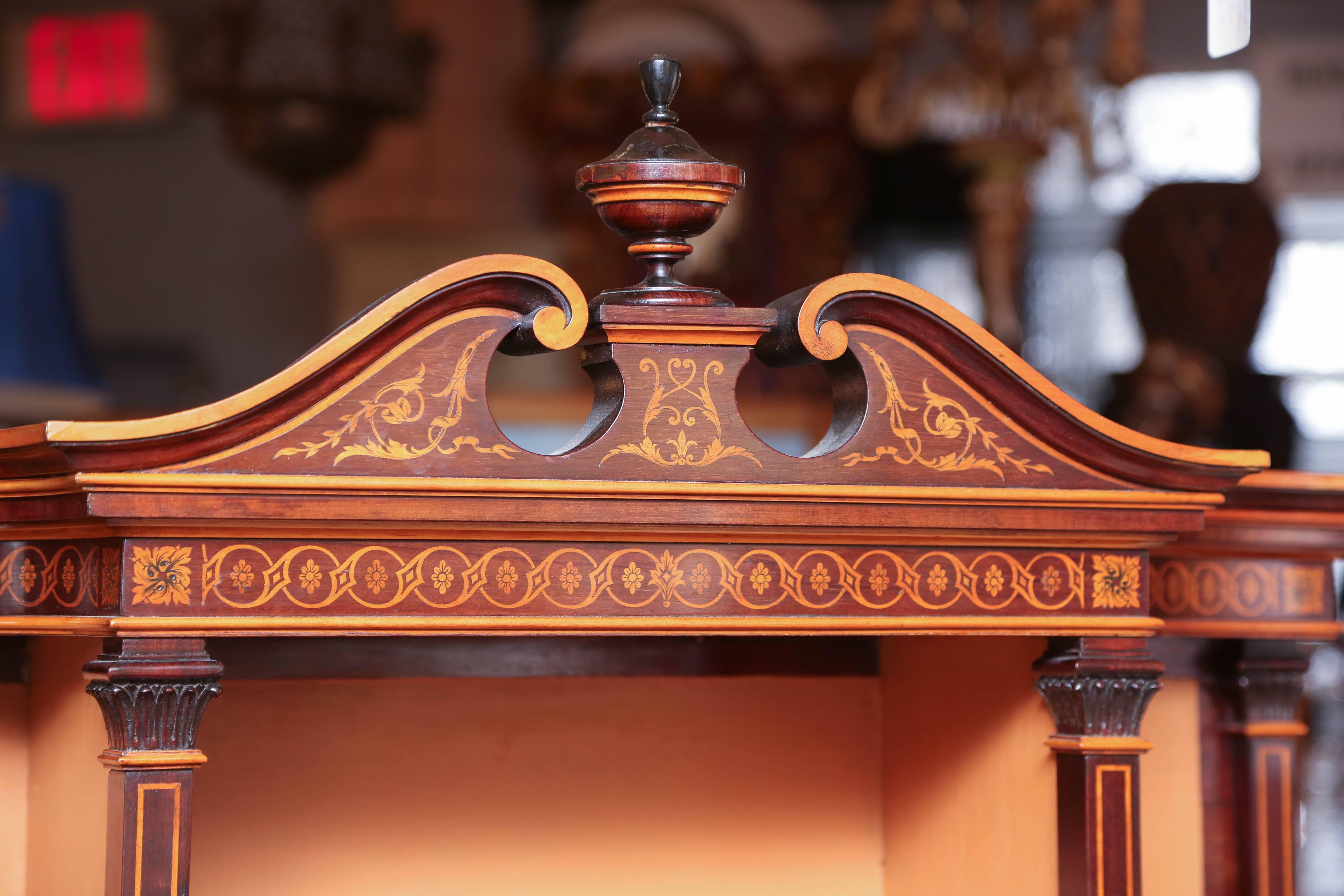 19th Century Superb Regency Display Cabinet For Sale