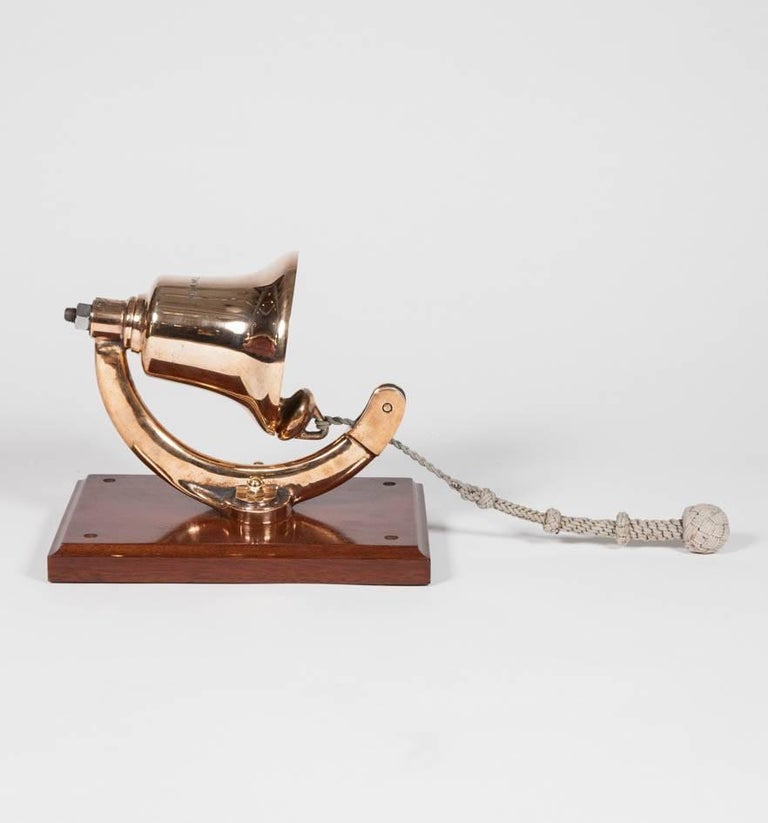 Royal Navy Ship's Bell by Gillett and Johnston at 1stDibs royal navy