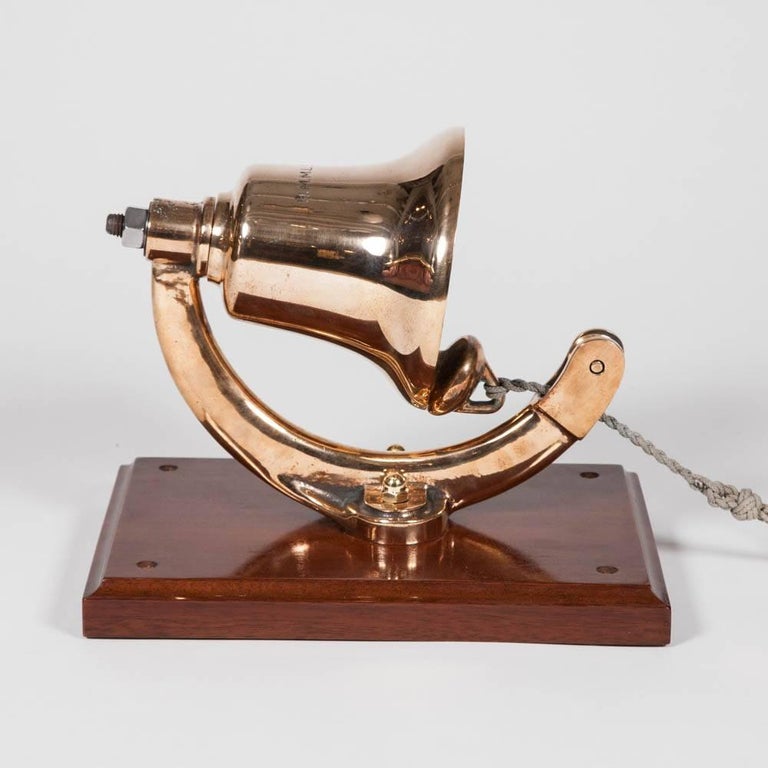 Royal Navy Ship's Bell by Gillett and Johnston at 1stDibs royal navy ships bells for sale