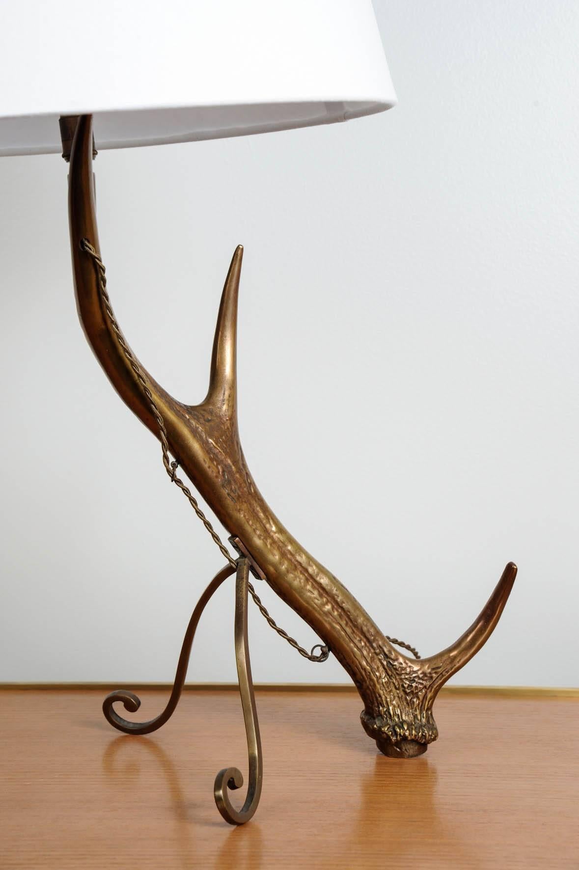 Mid-20th Century Deer Lamp by Maria Pergay