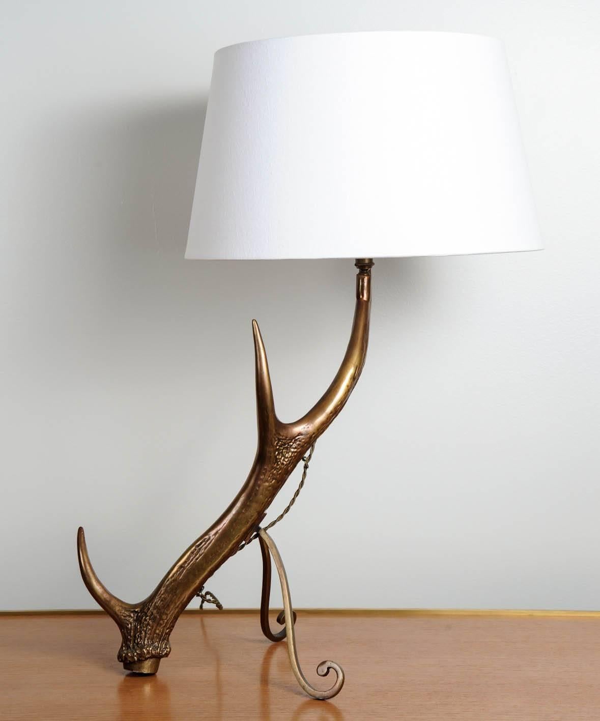 Deer Lamp by Maria Pergay 1