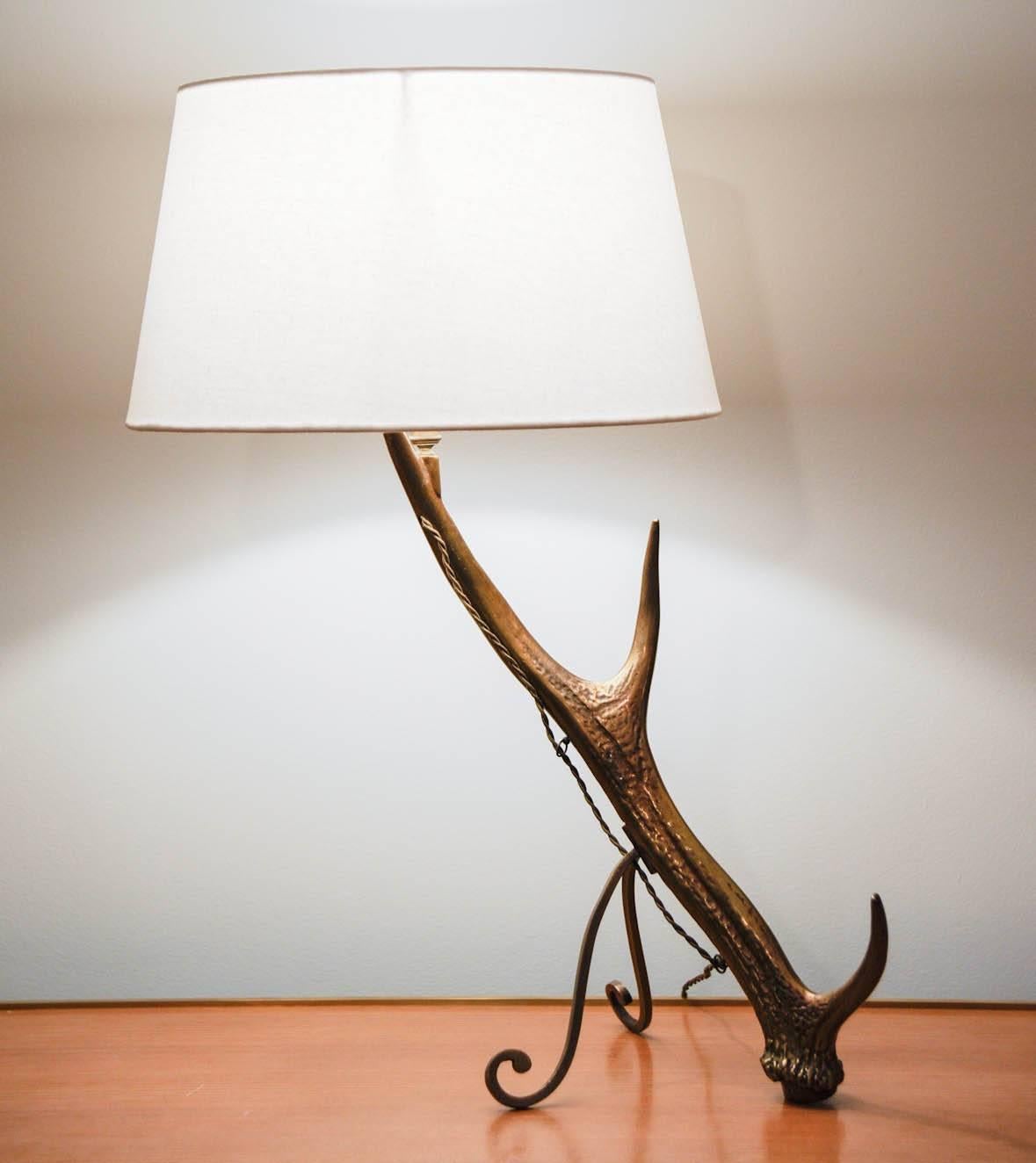 Deer Lamp by Maria Pergay 5
