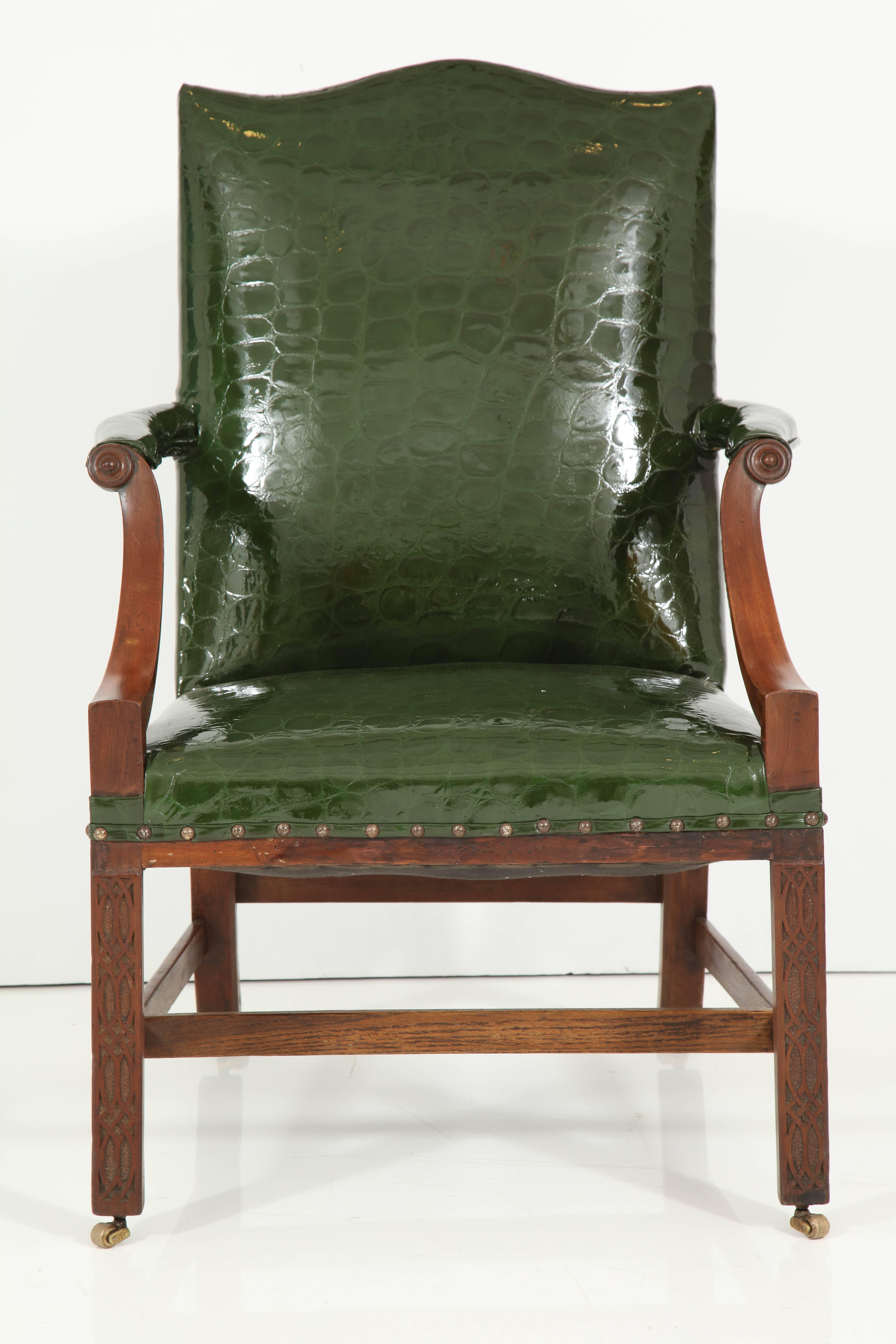 19th Century Georgian Library Chair