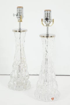 Orrefors Crystal Lamp
