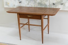 Pair of Vintage Lane and Side Tables with Expandable Sides