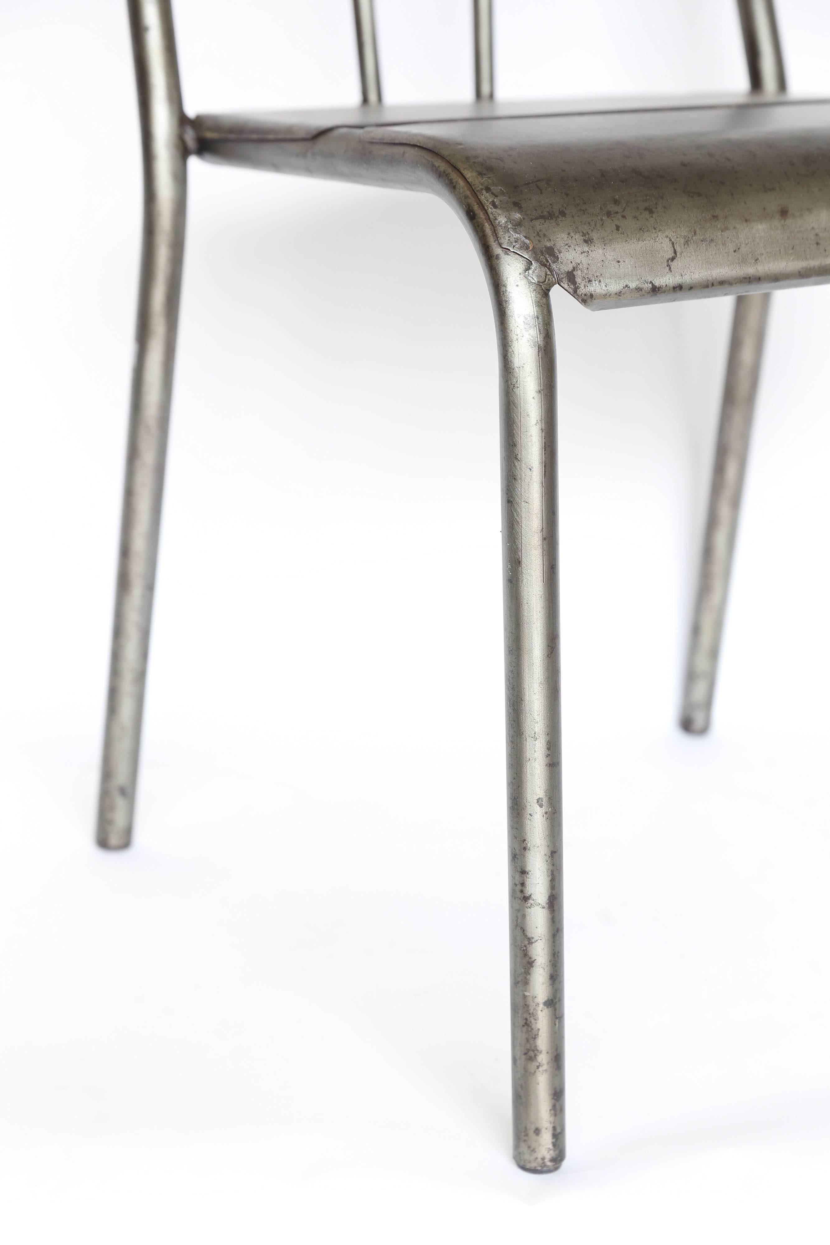 vintage metal chairs