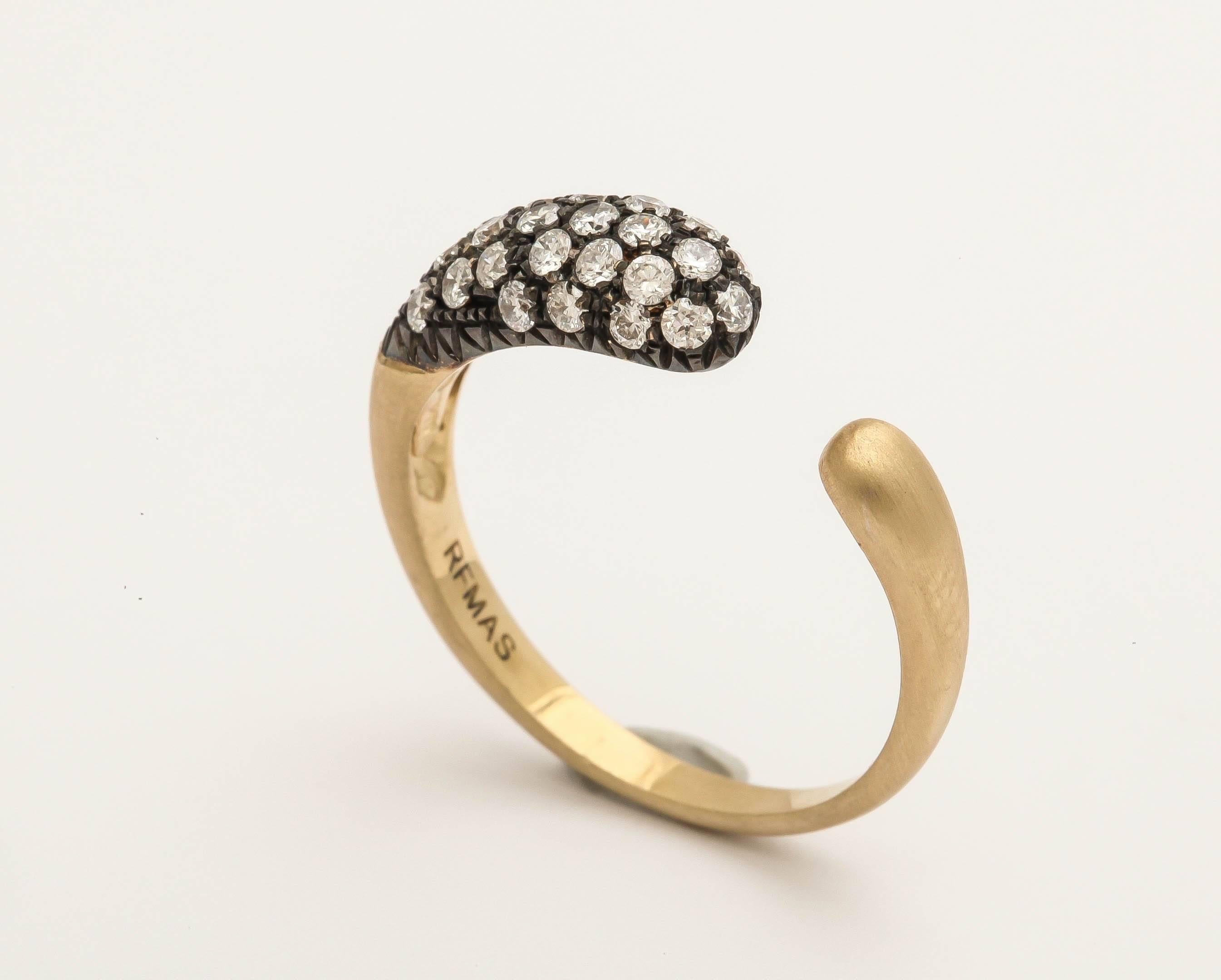 Faraone Mennella Gocce Ring In New Condition For Sale In New York, NY