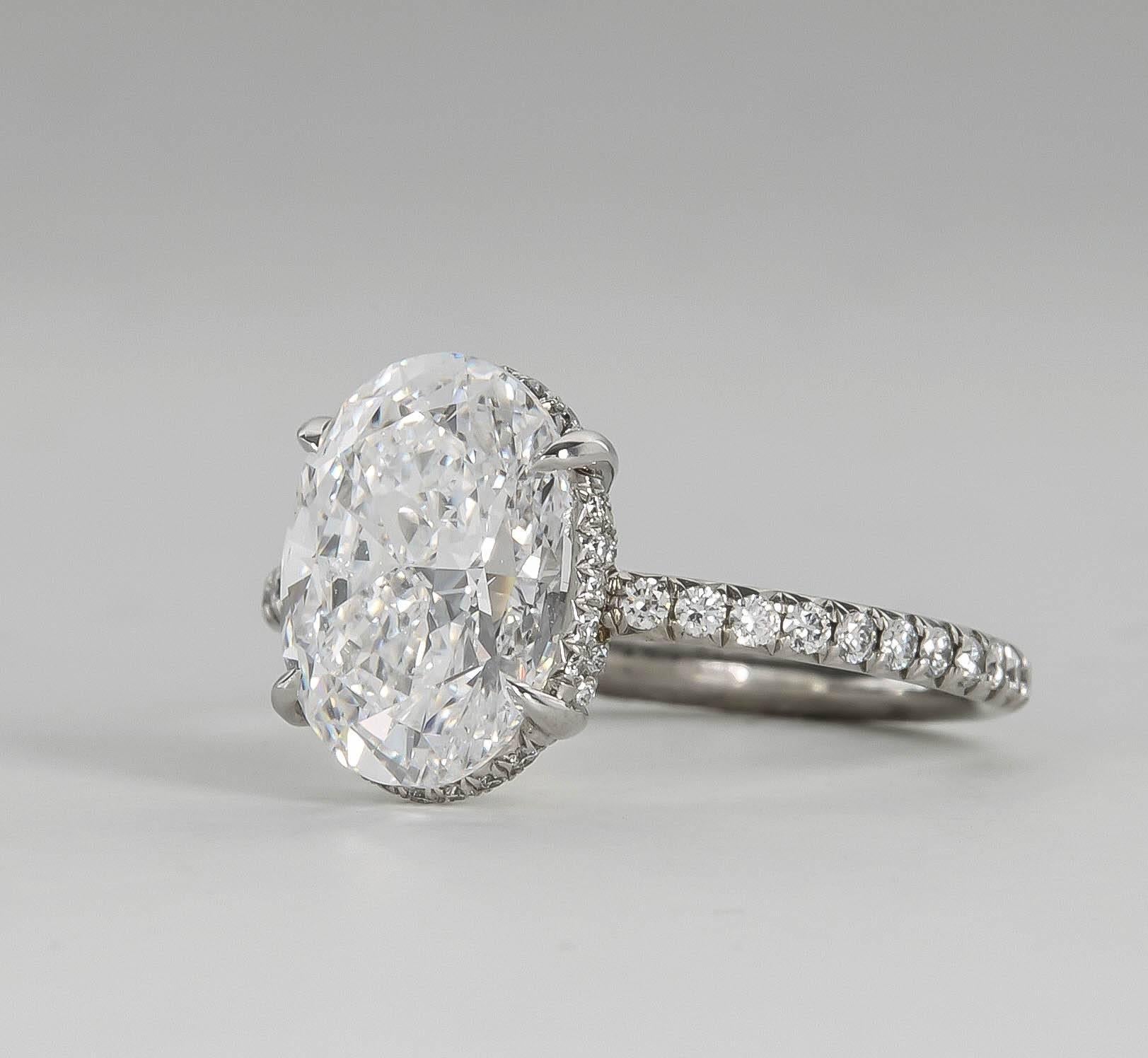 3 ct oval diamond ring