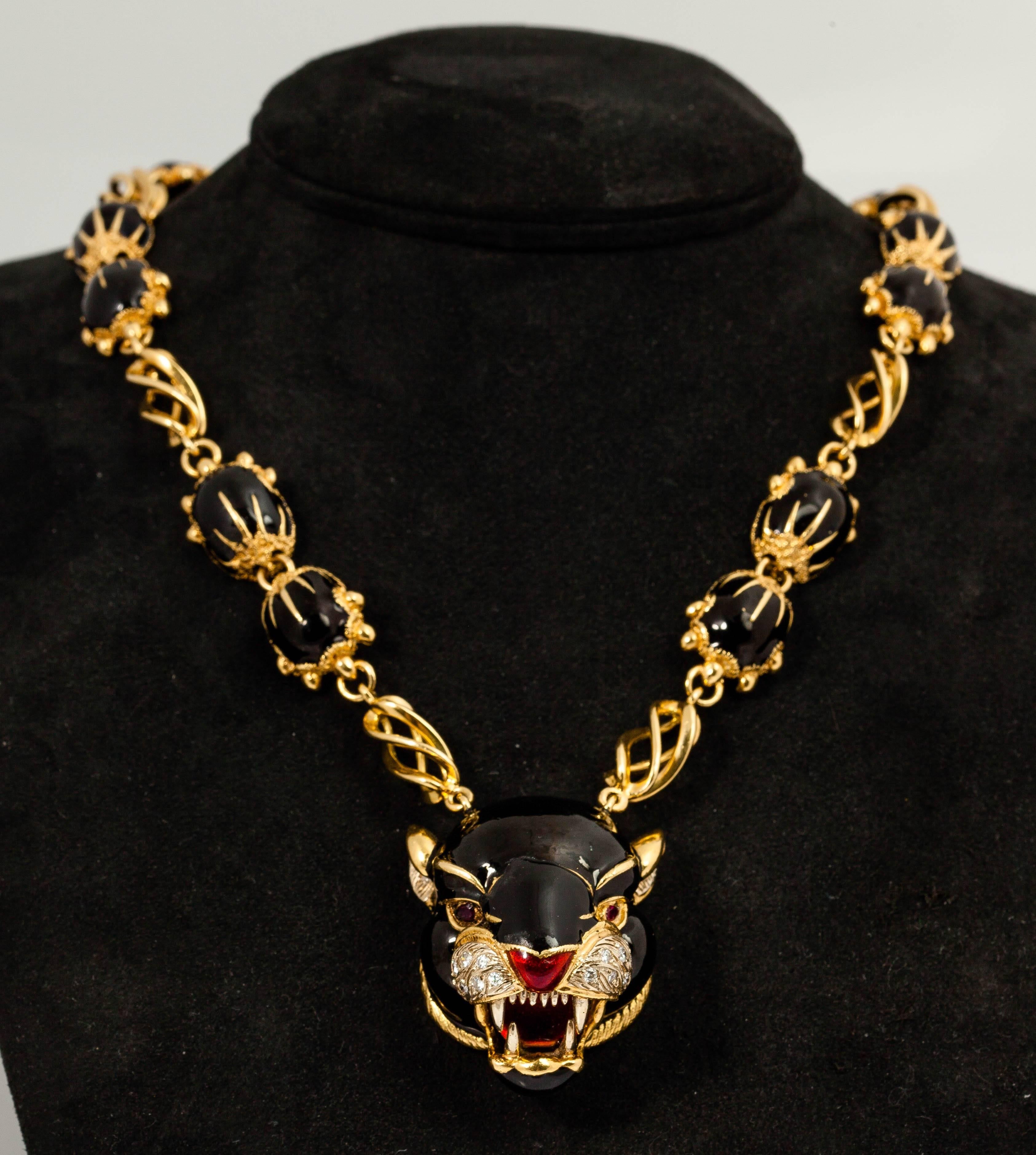 jaguar gold chain