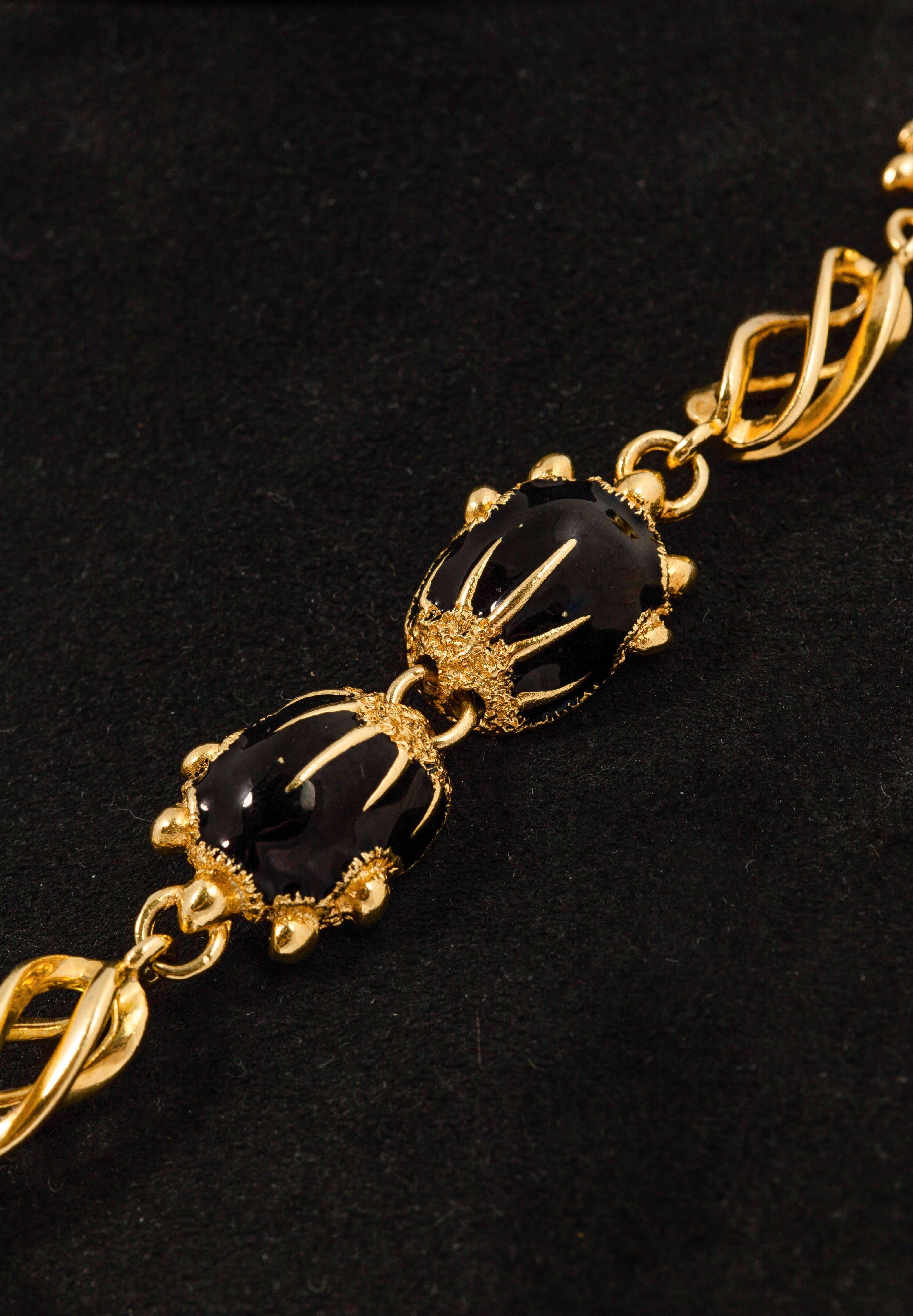 gold jaguar necklace
