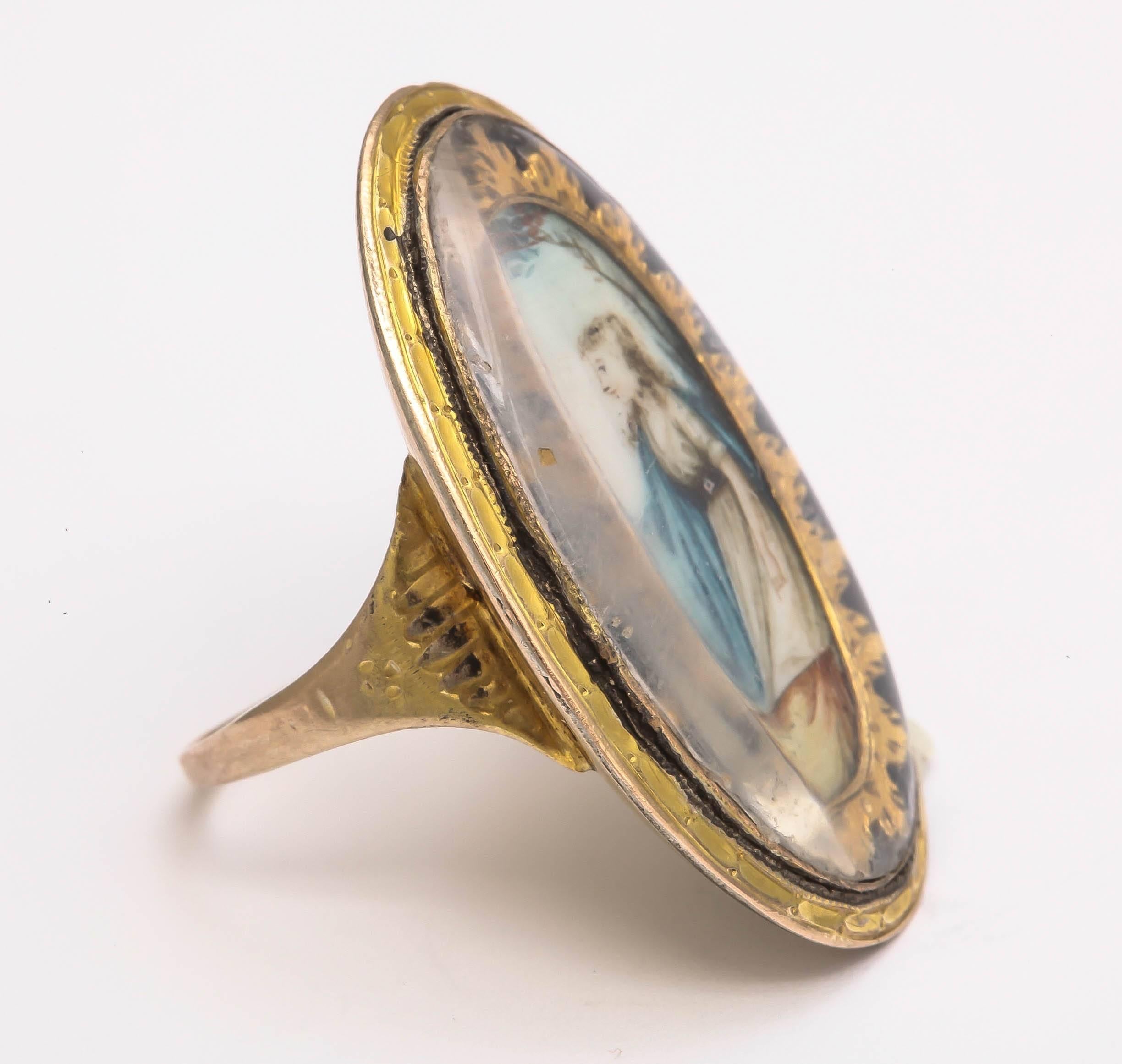 Georgian Mourning Ring In Excellent Condition In New York, NY