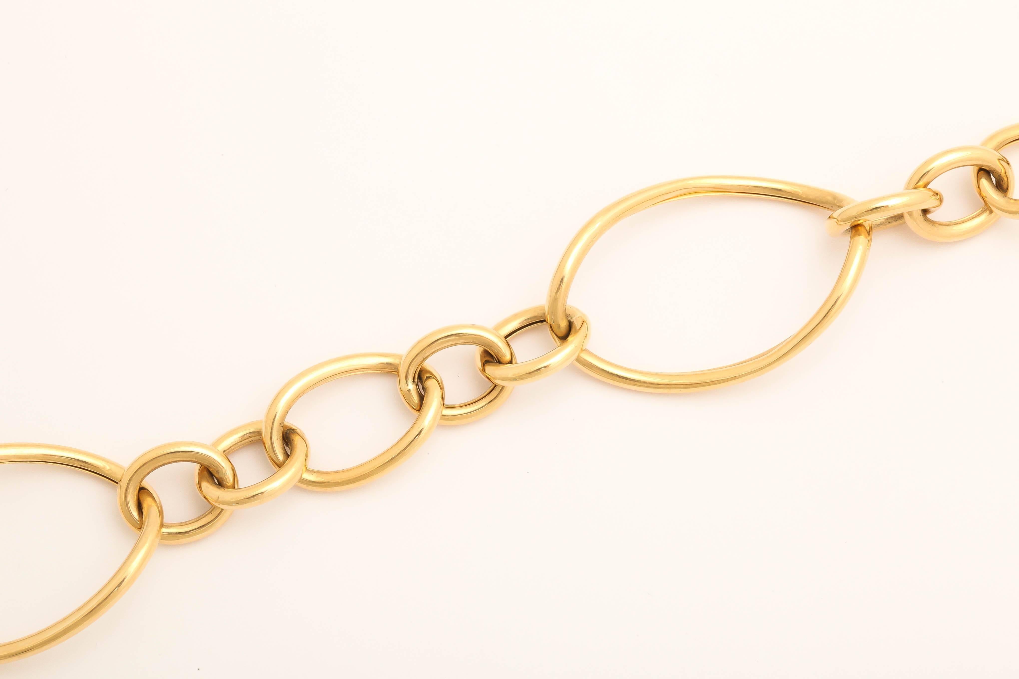 Faraone Mennella Stella Gold Link Bracelet For Sale 2