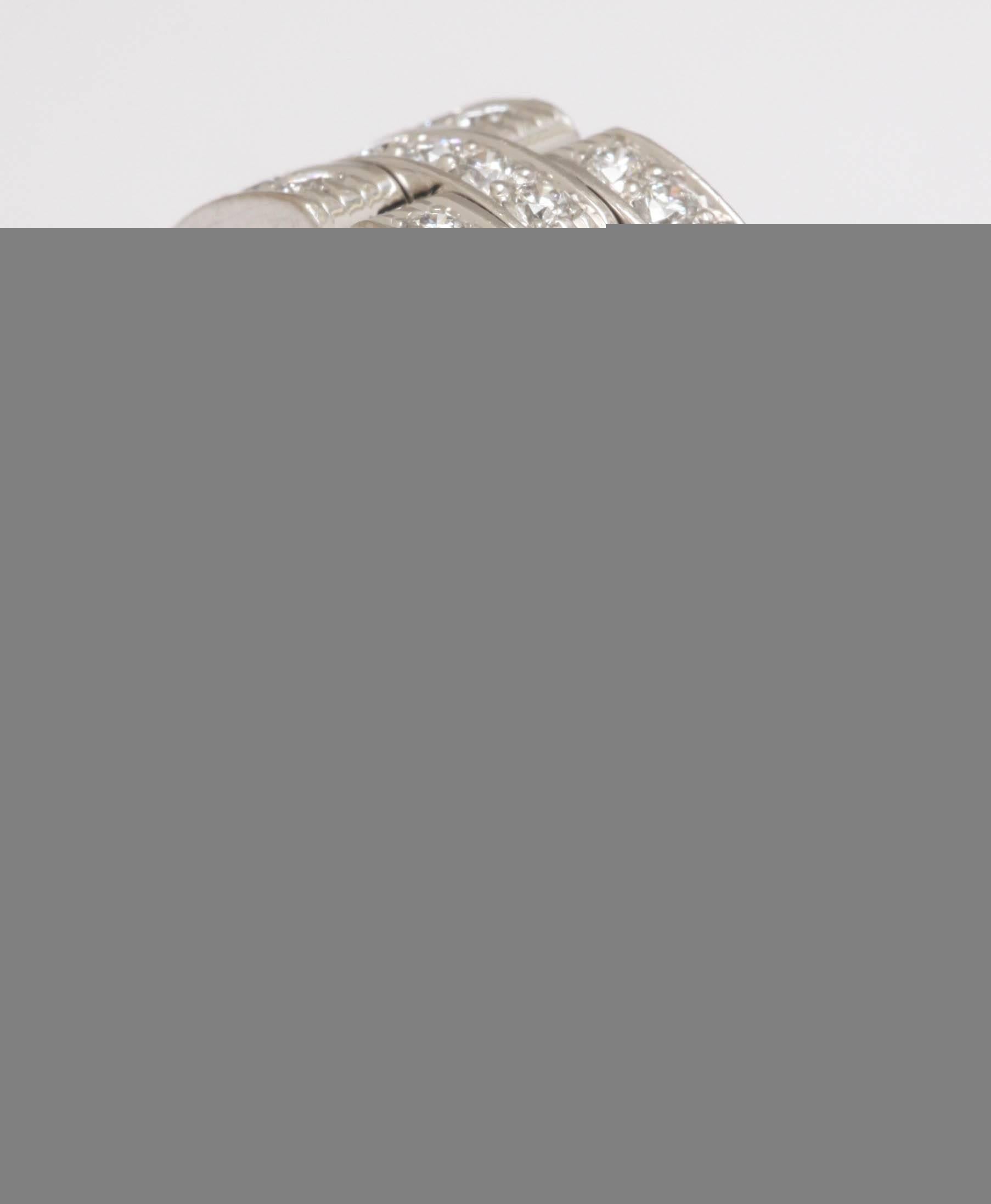Women's Cartier Diamond Gold Bracelet and Ring
