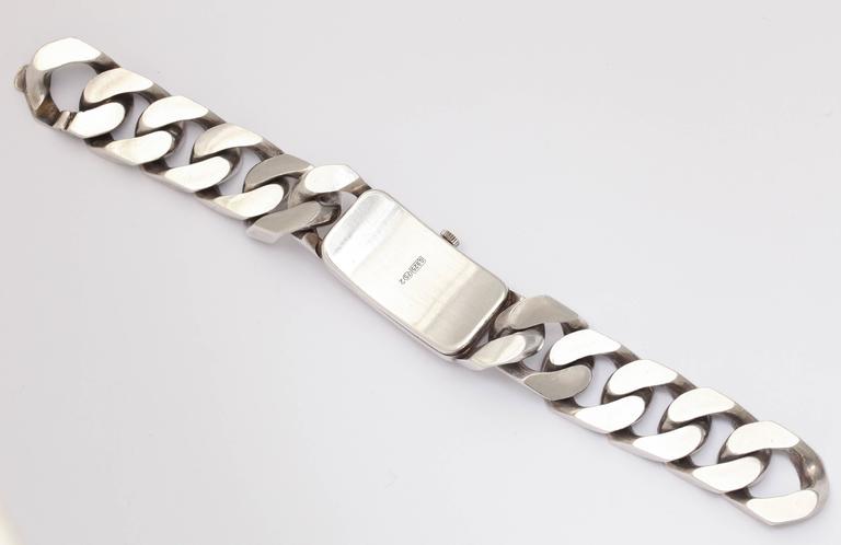 Quinn Scheurle Sterling Silver Automatic wristwatch at 1stDibs