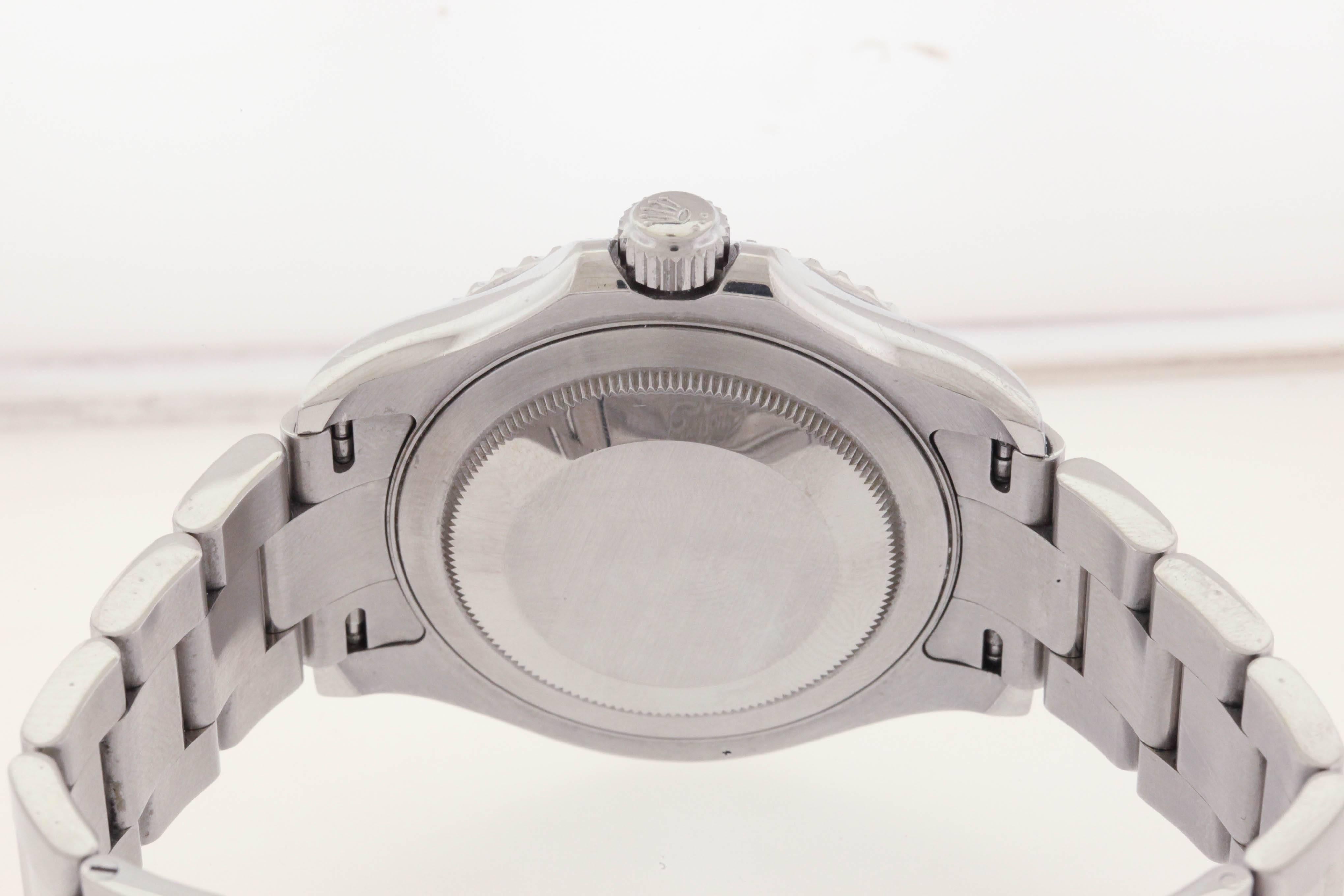 Rolex Platinum Bezel Yacht-Master Automatic Wristwatch Ref 16622 1