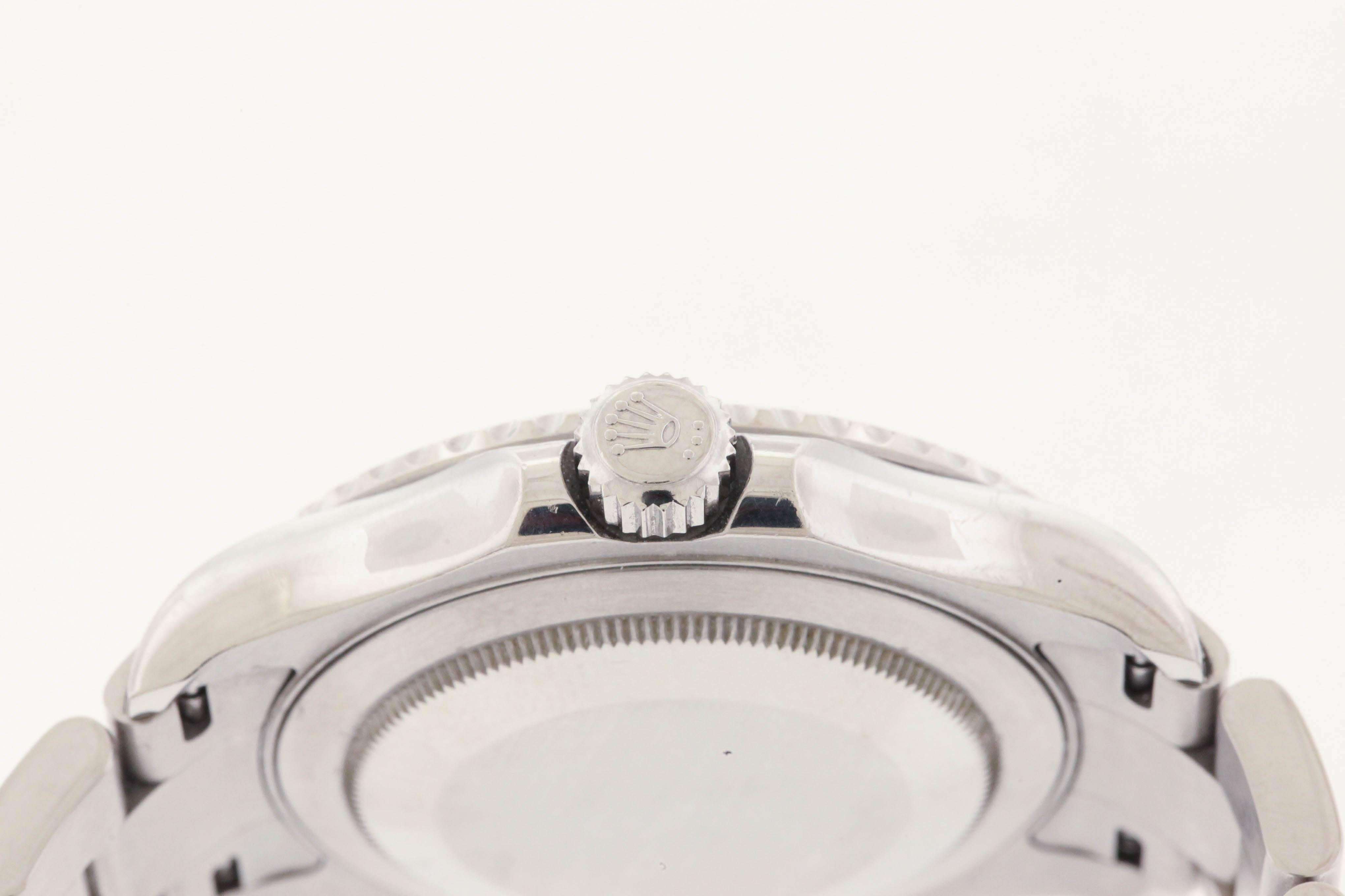 Rolex Platinum Bezel Yacht-Master Automatic Wristwatch Ref 16622 3