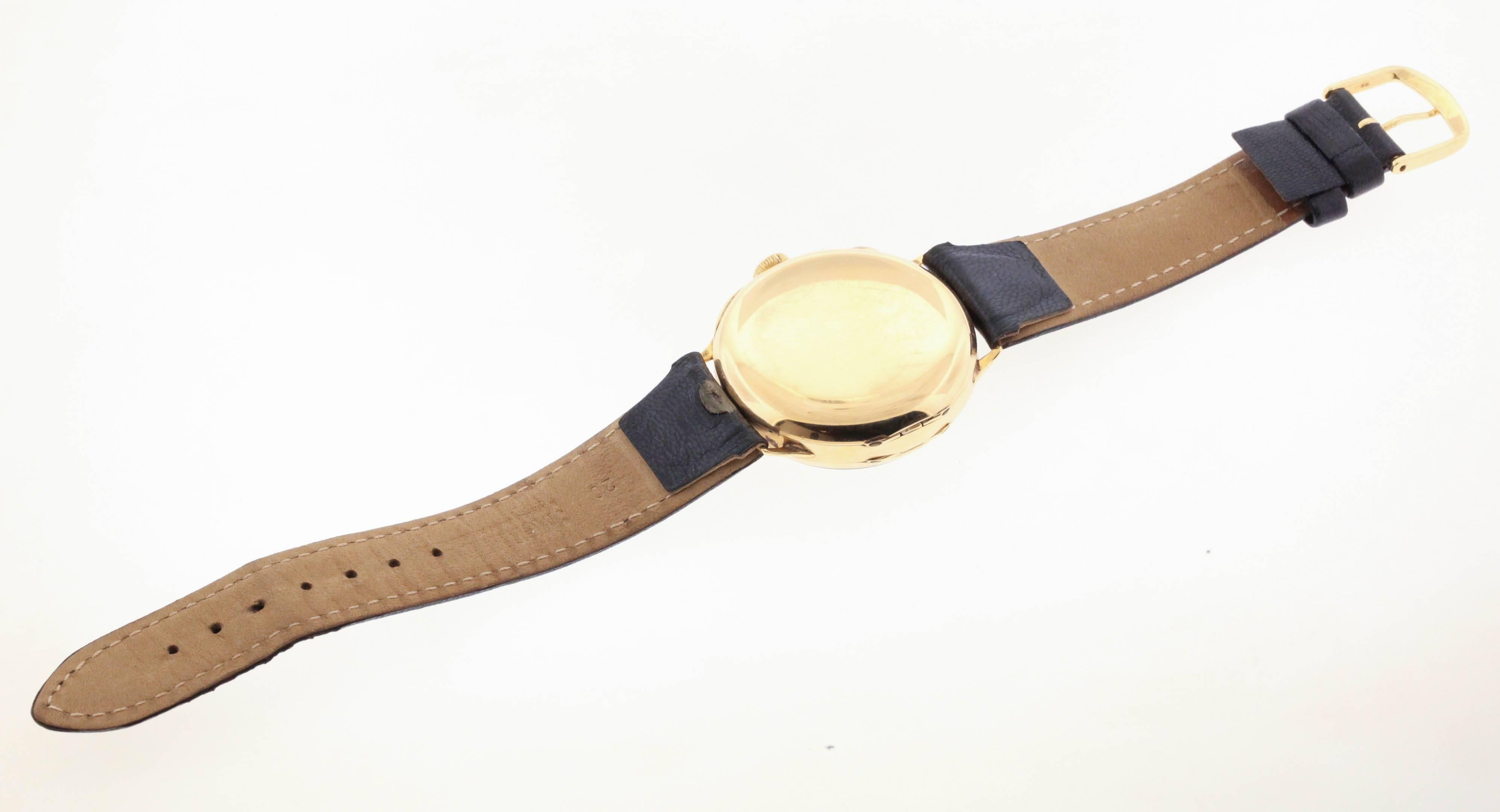 Swiss Single Button Chronograph Wristwatch 1