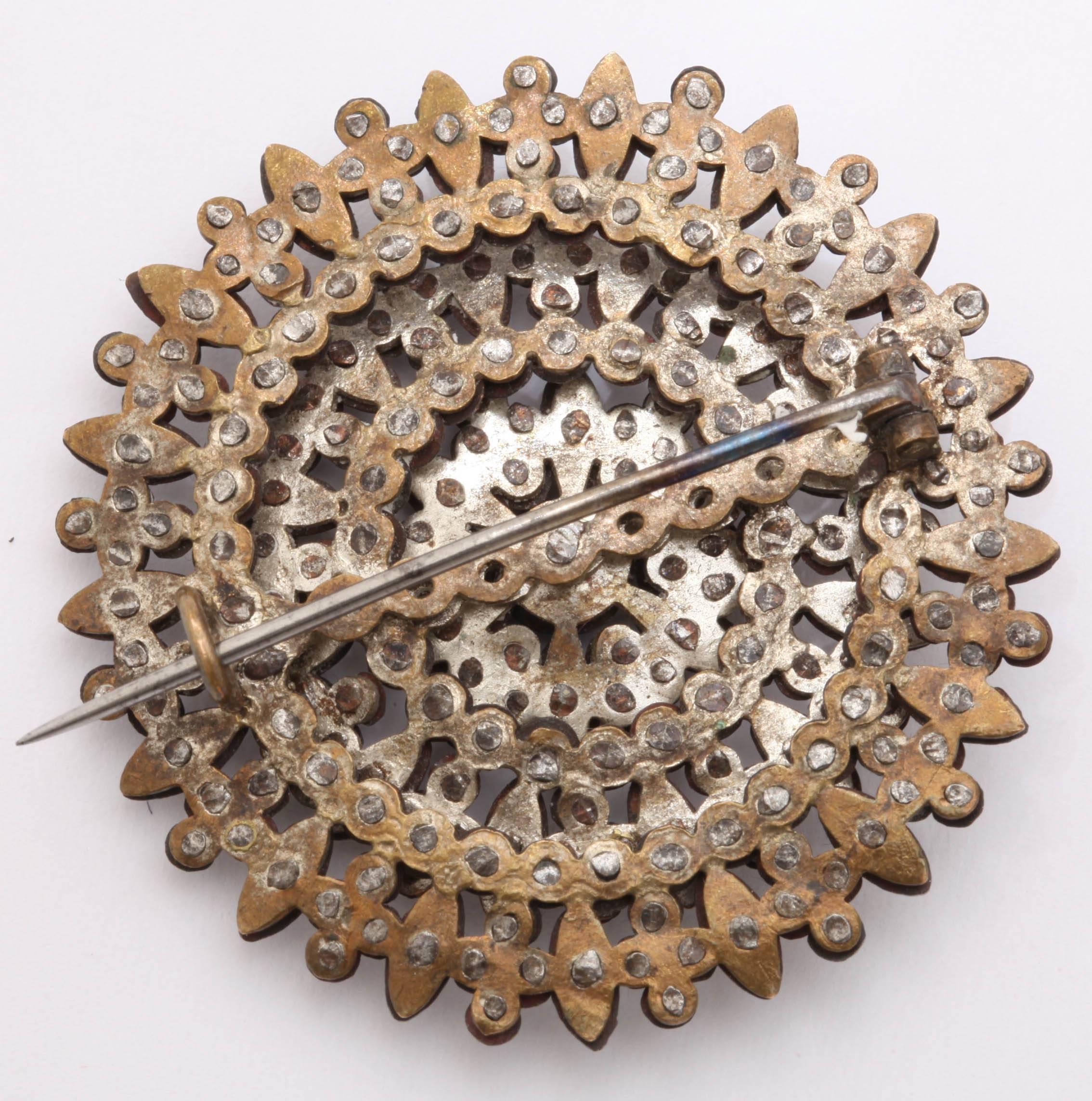 Brosche aus georgischem Stahl (George III.) im Angebot