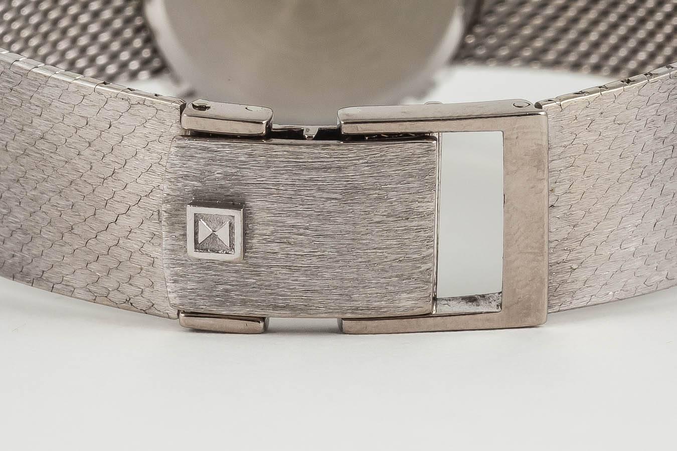 Women's Gubelin Lady's White Gold Diamond Evening Wristwatch
