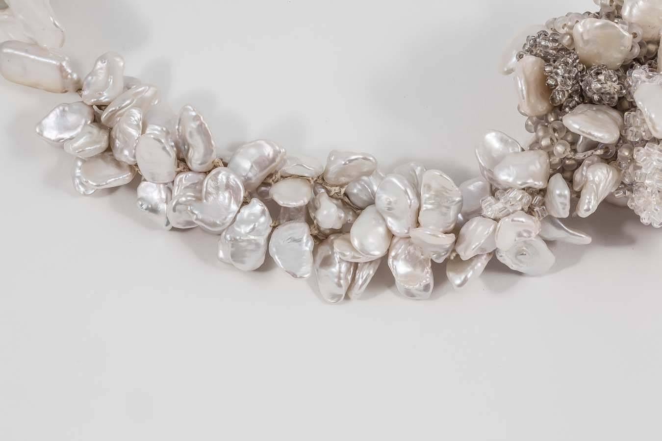 Donna Brennan Pearl Necklace In New Condition For Sale In London, GB