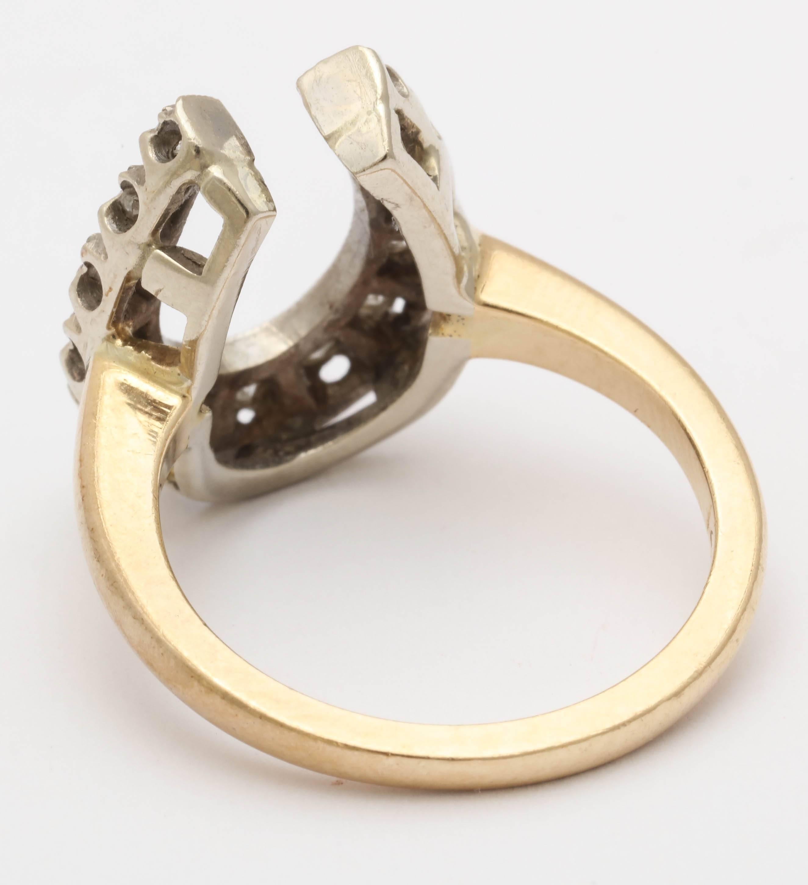 Women's Late Victorian Horseshoe Ring