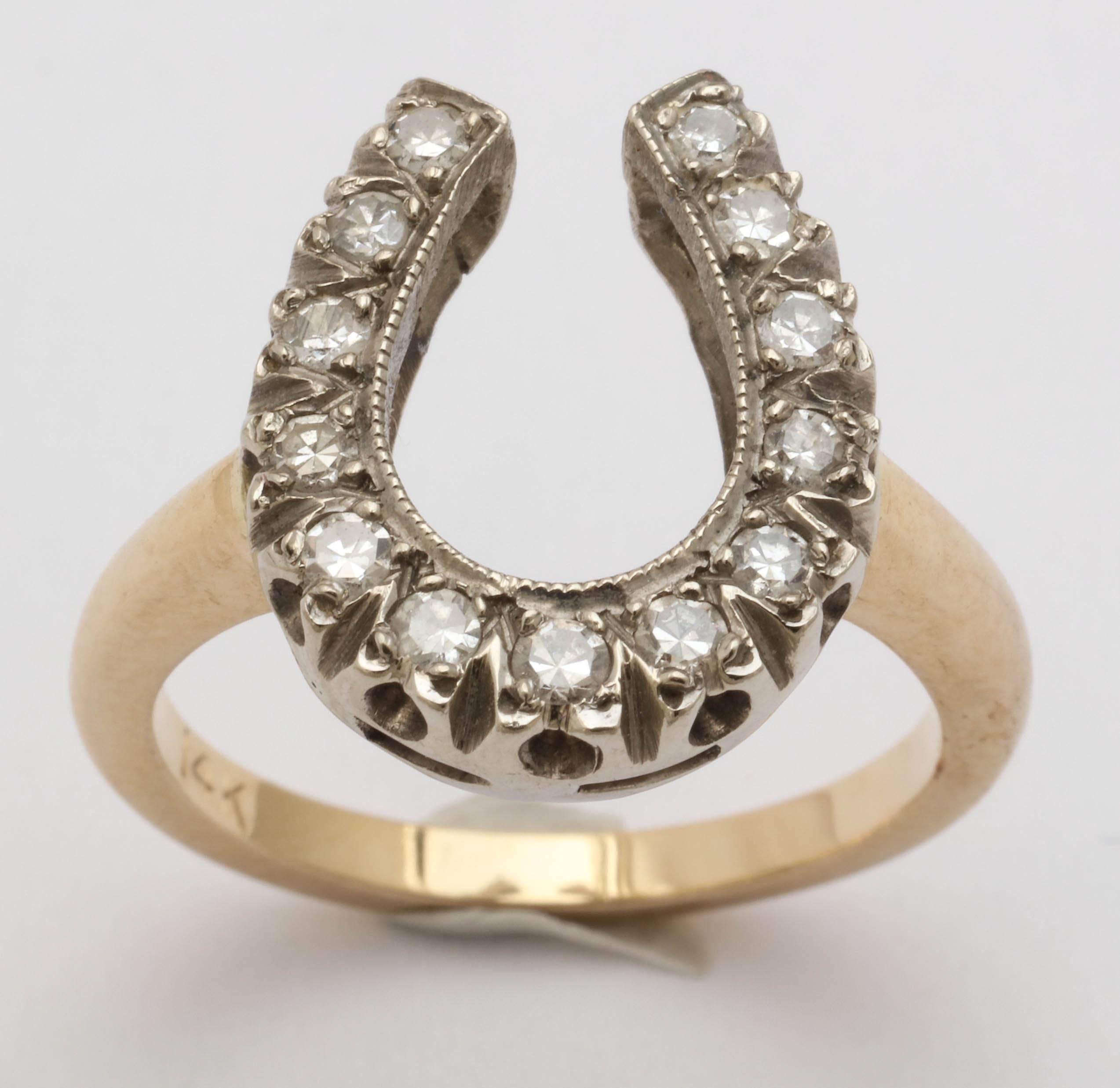 Late Victorian Horseshoe Ring 2