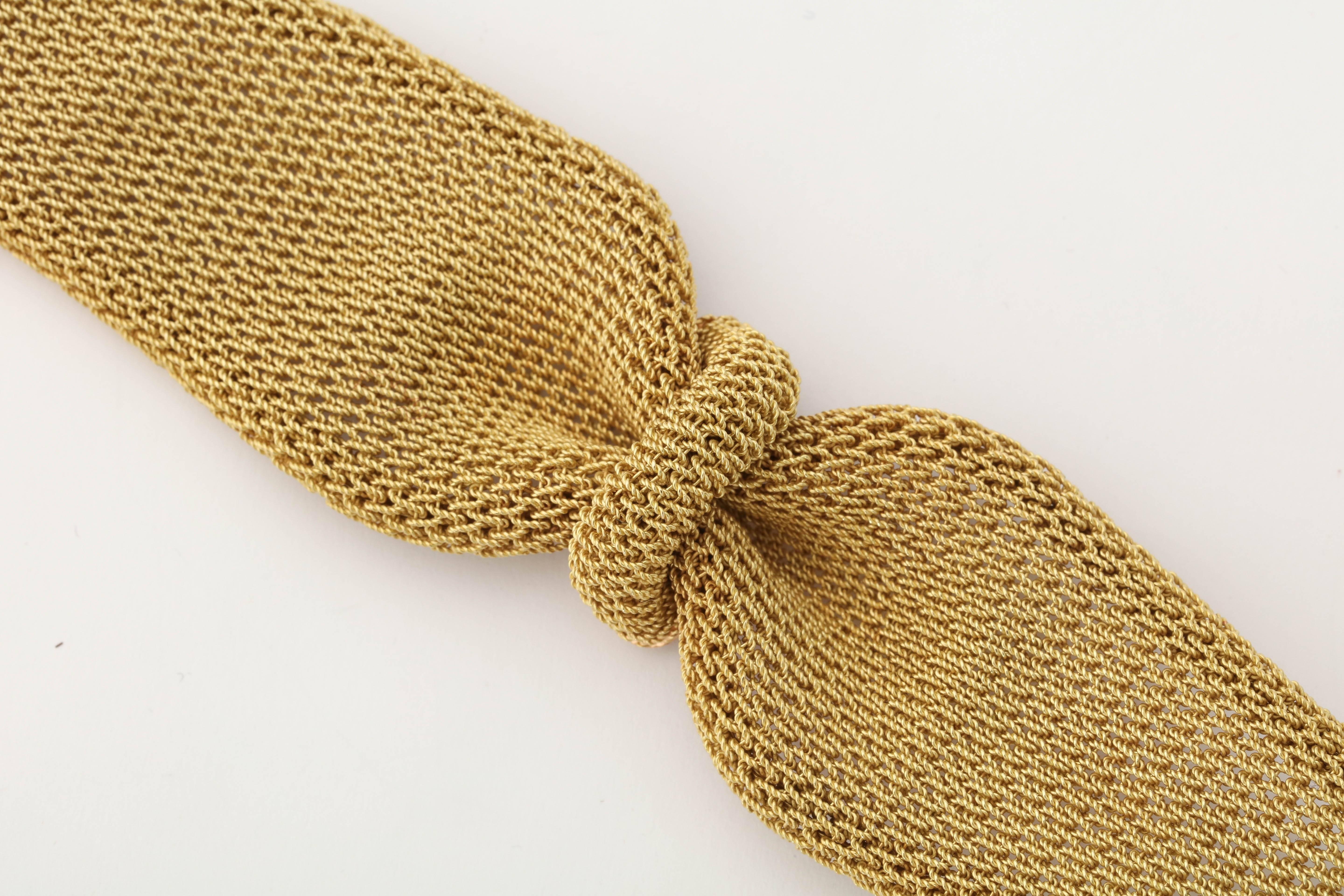 woven gold bracelets