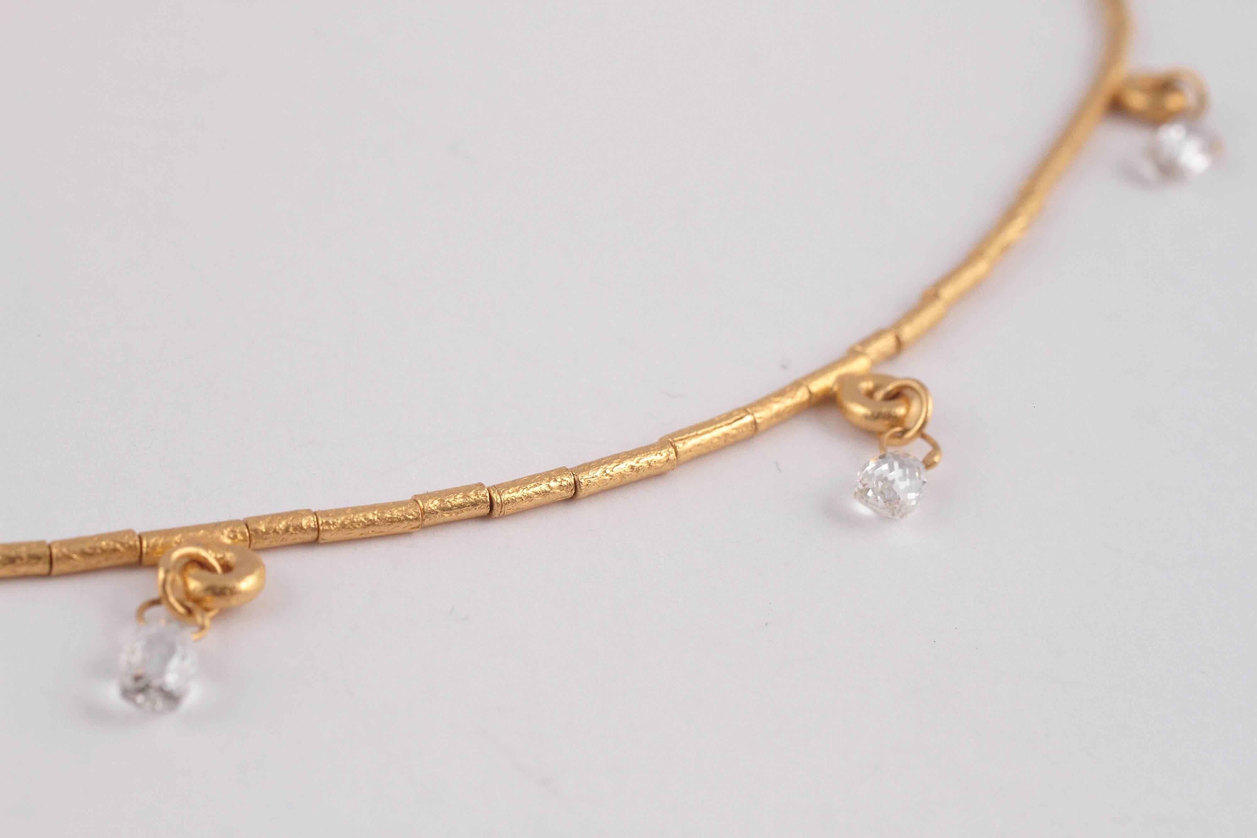 Women's Gurhan Diamond Briolette Gold Necklace