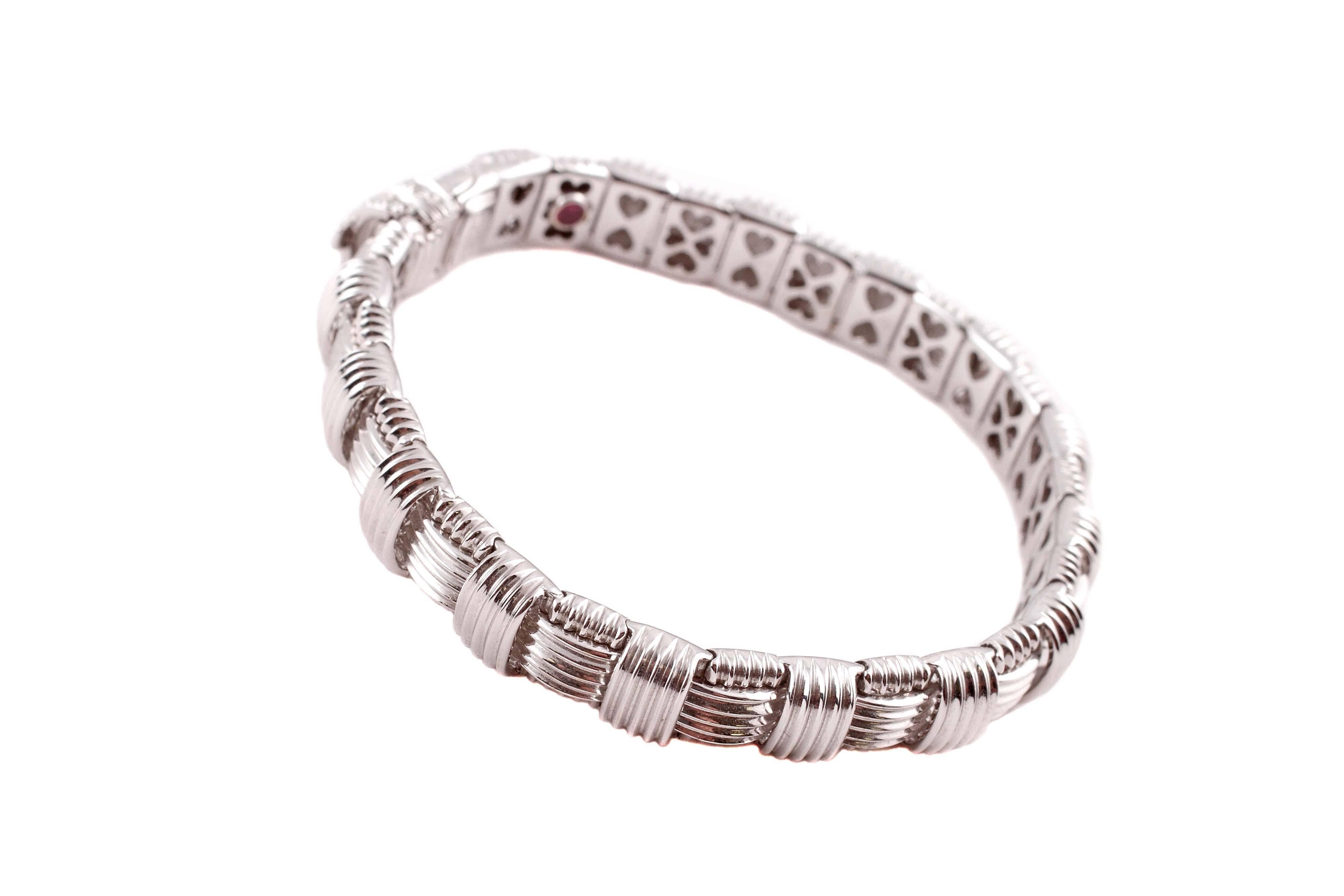 Roberto Coin Appassionata Diamond Gold Bracelet