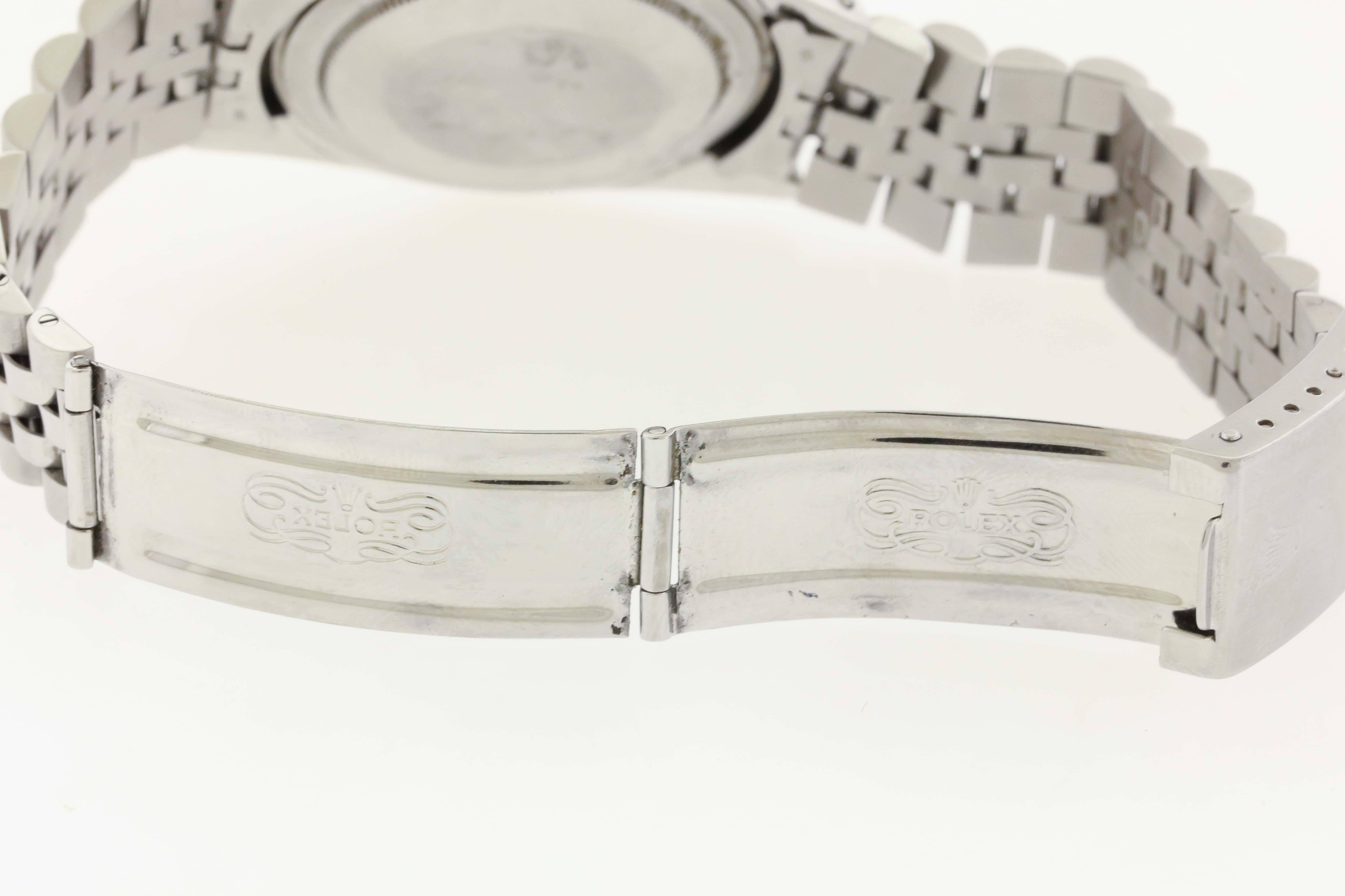 Men's Rolex Stainless Steel GMT-Master Pepsi Bezel Automatic Wristwatch Ref 1675 