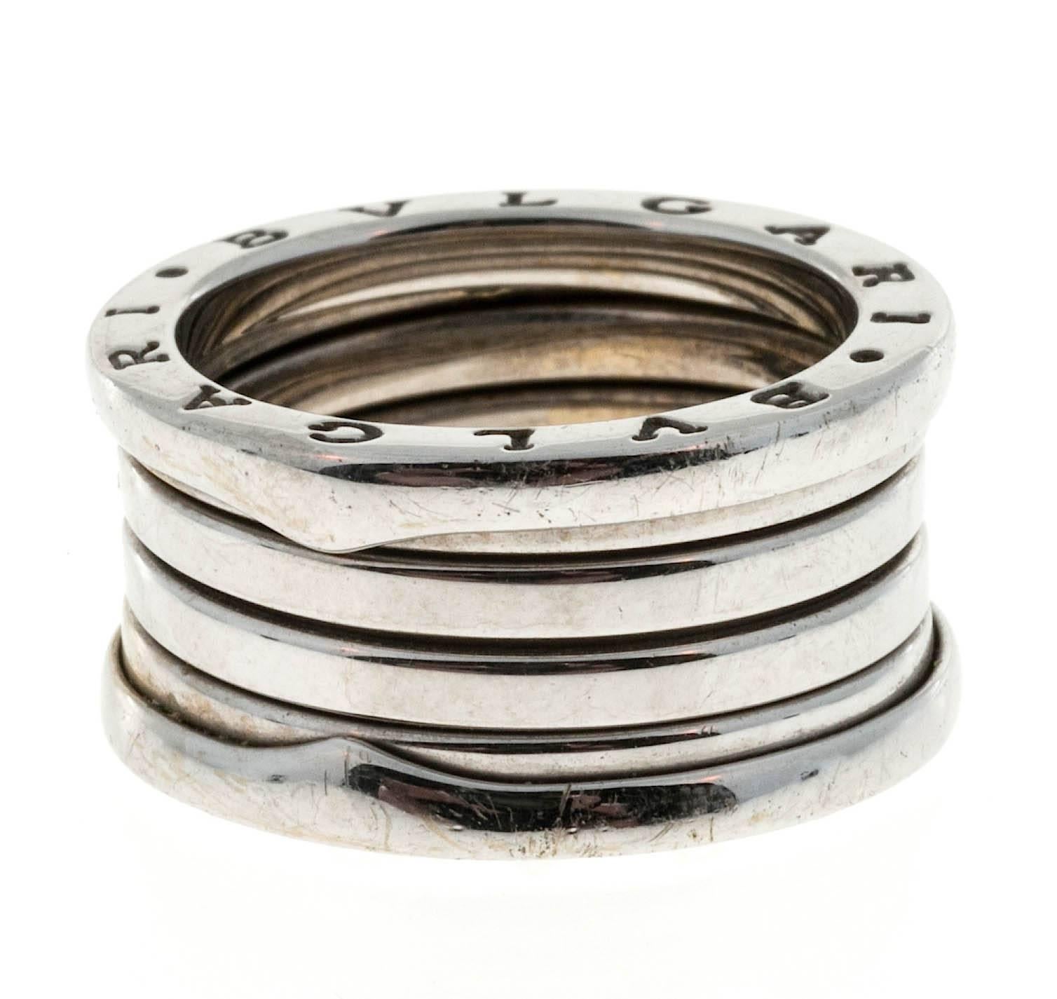 Bulgari B.Zero Gold Ring In Excellent Condition In St.amford, CT