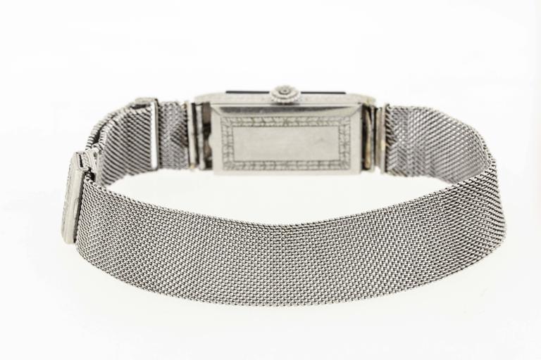 Edwardian Patek Philippe for Tiffany & Co. Lady's Platinum Wristwatch For Sale
